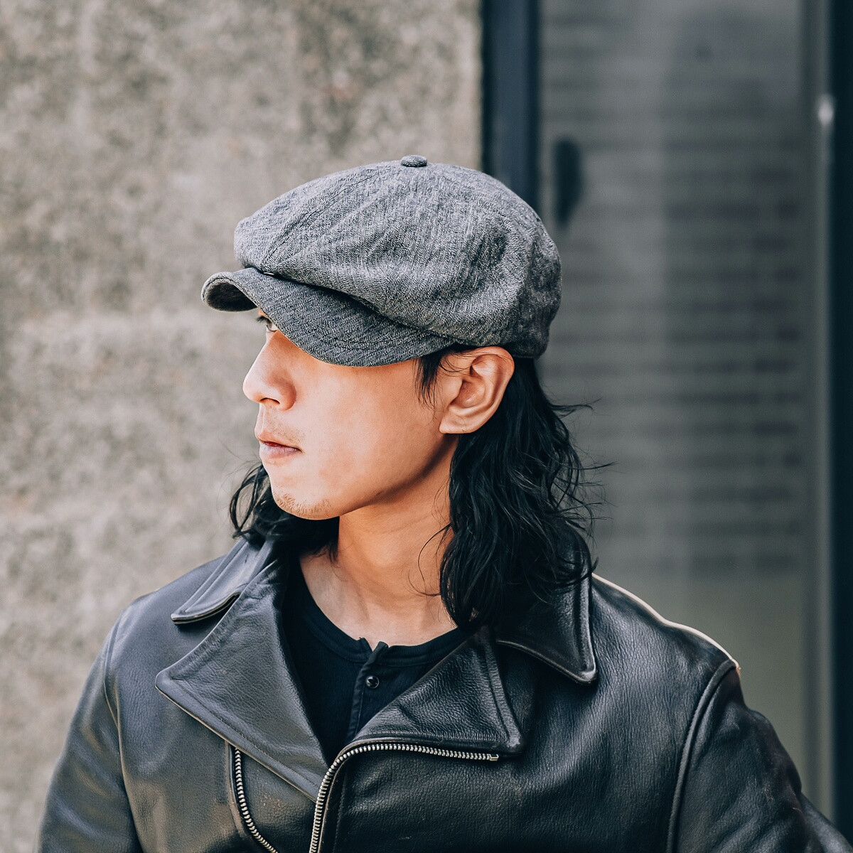 Freewheelers FRWHEELERS Pepper Salt Newsboy Cap Size ONE SIZE - 3 Thumbnail