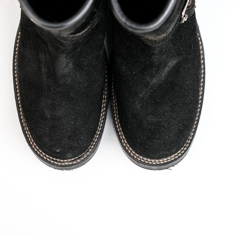 ADDICT ADDICT Engineer Boots Nubuck Leather Black 8 Size US 8 / EU 41 - 5 Thumbnail