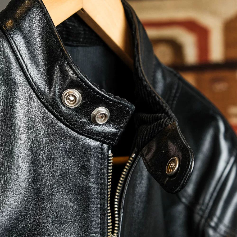 Addict Clothes Japan ADDICT CLOTHES Horsehide Cafe Racer Jacket Size US XXS / EU 40 - 6 Thumbnail