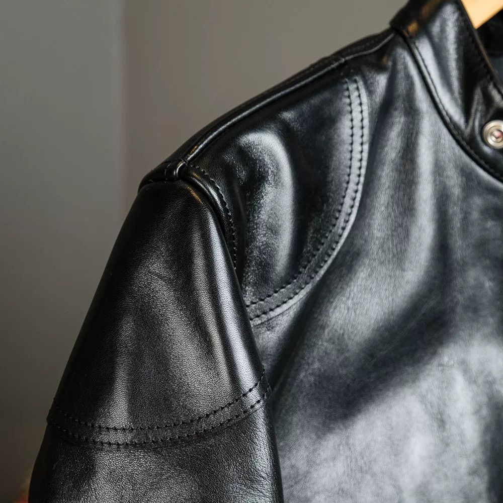 Addict Clothes Japan ADDICT CLOTHES Horsehide Cafe Racer Jacket Size US XXS / EU 40 - 4 Thumbnail