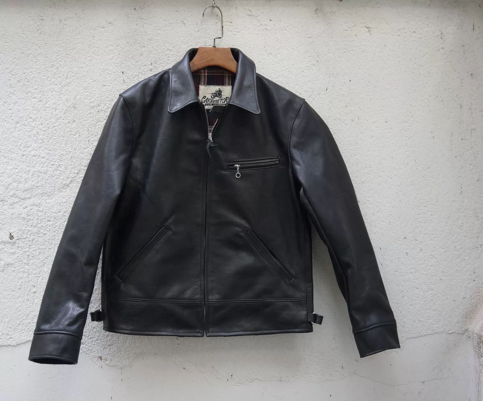 Aero Leathers Aero 1930 Straight Zip Collar Leather Jacket Size US S / EU 44-46 / 1 - 4 Thumbnail