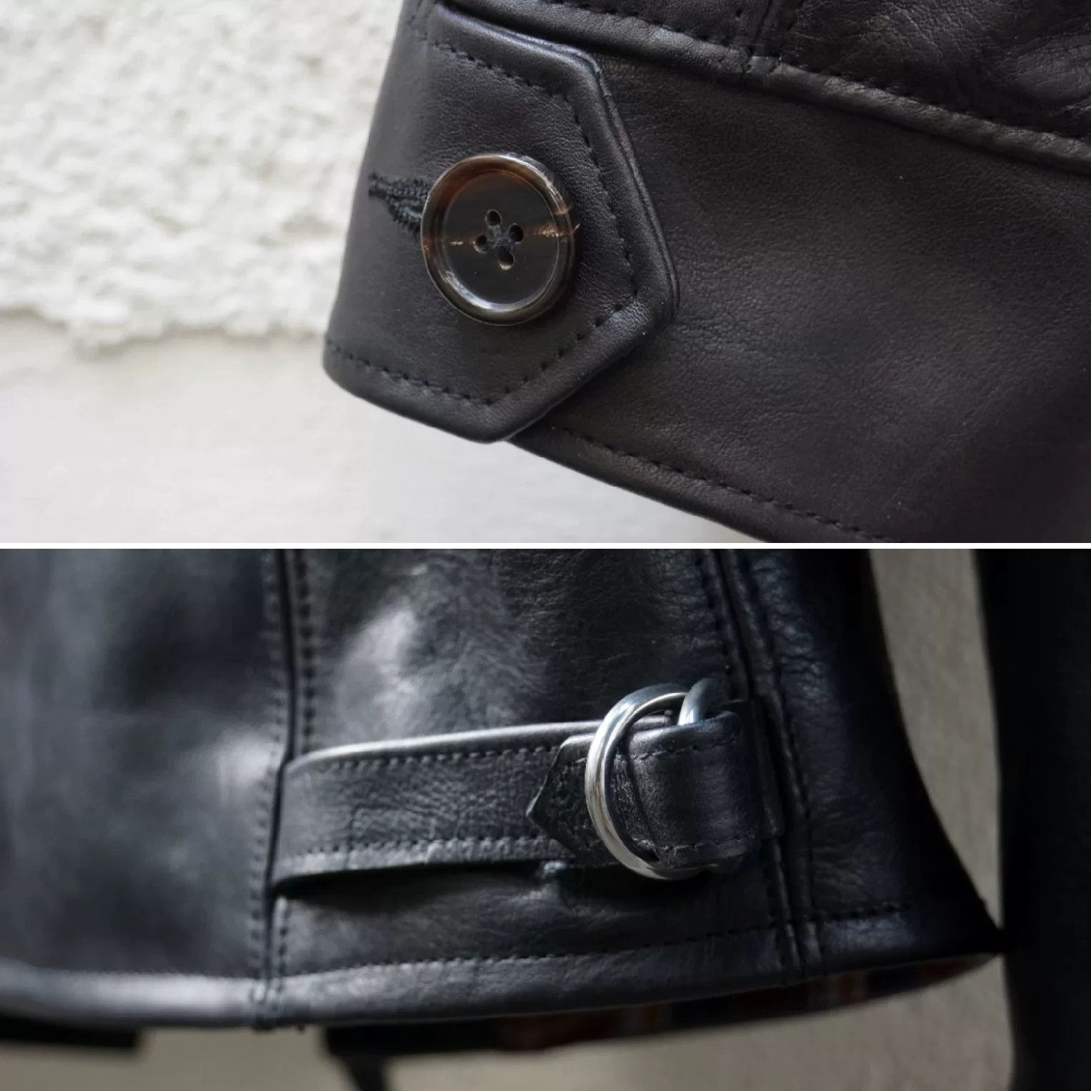 Aero Leathers Aero 1930 Straight Zip Collar Leather Jacket Size US S / EU 44-46 / 1 - 9 Thumbnail
