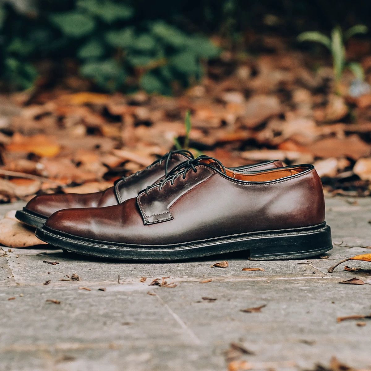 Allen Edmonds Allen Edmonds Leeds Derby Shoes Size US 9.5 / EU 42-43 - 5 Thumbnail