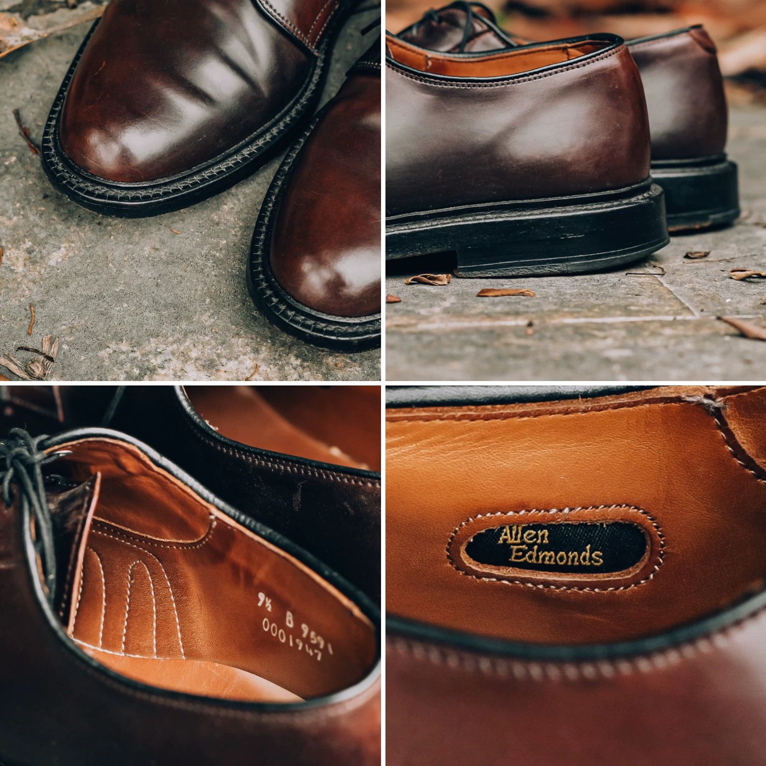 Allen Edmonds Allen Edmonds Leeds Derby Shoes Size US 9.5 / EU 42-43 - 9 Thumbnail