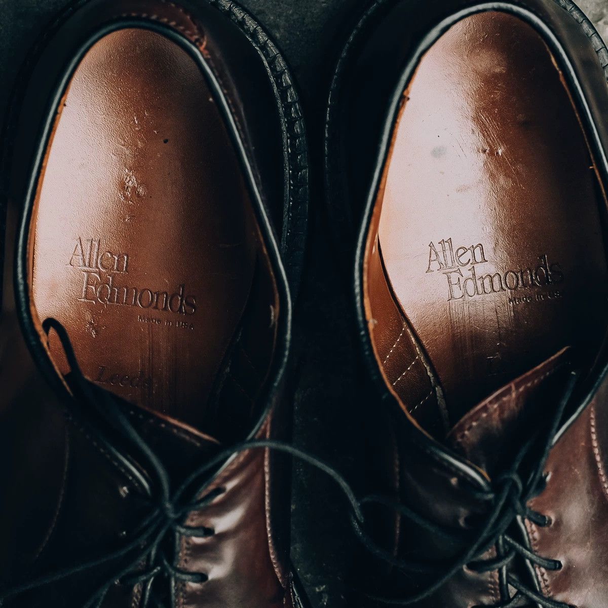 Allen Edmonds Allen Edmonds Leeds Derby Shoes Size US 9.5 / EU 42-43 - 6 Thumbnail