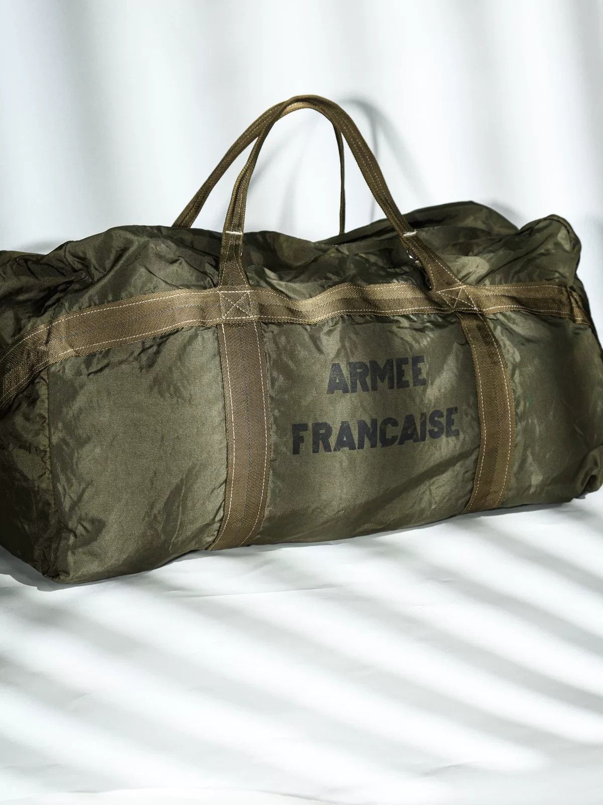 Other Vintage French Air Force Parachute Nylon Bag Size ONE SIZE - 5 Thumbnail