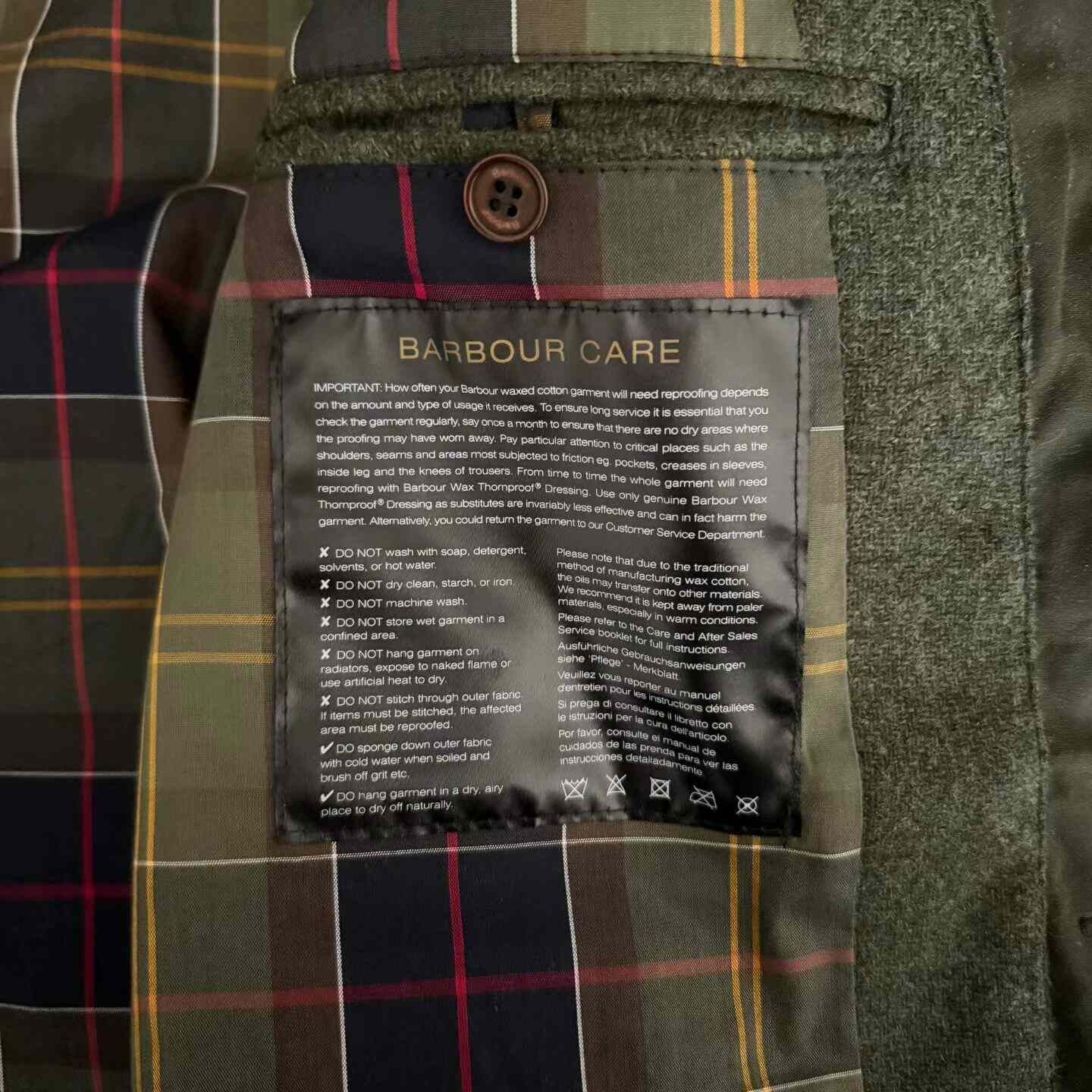 Barbour Barbour 007 Beacon Sports Waxed Jacket Size US L / EU 52-54 / 3 - 9 Thumbnail
