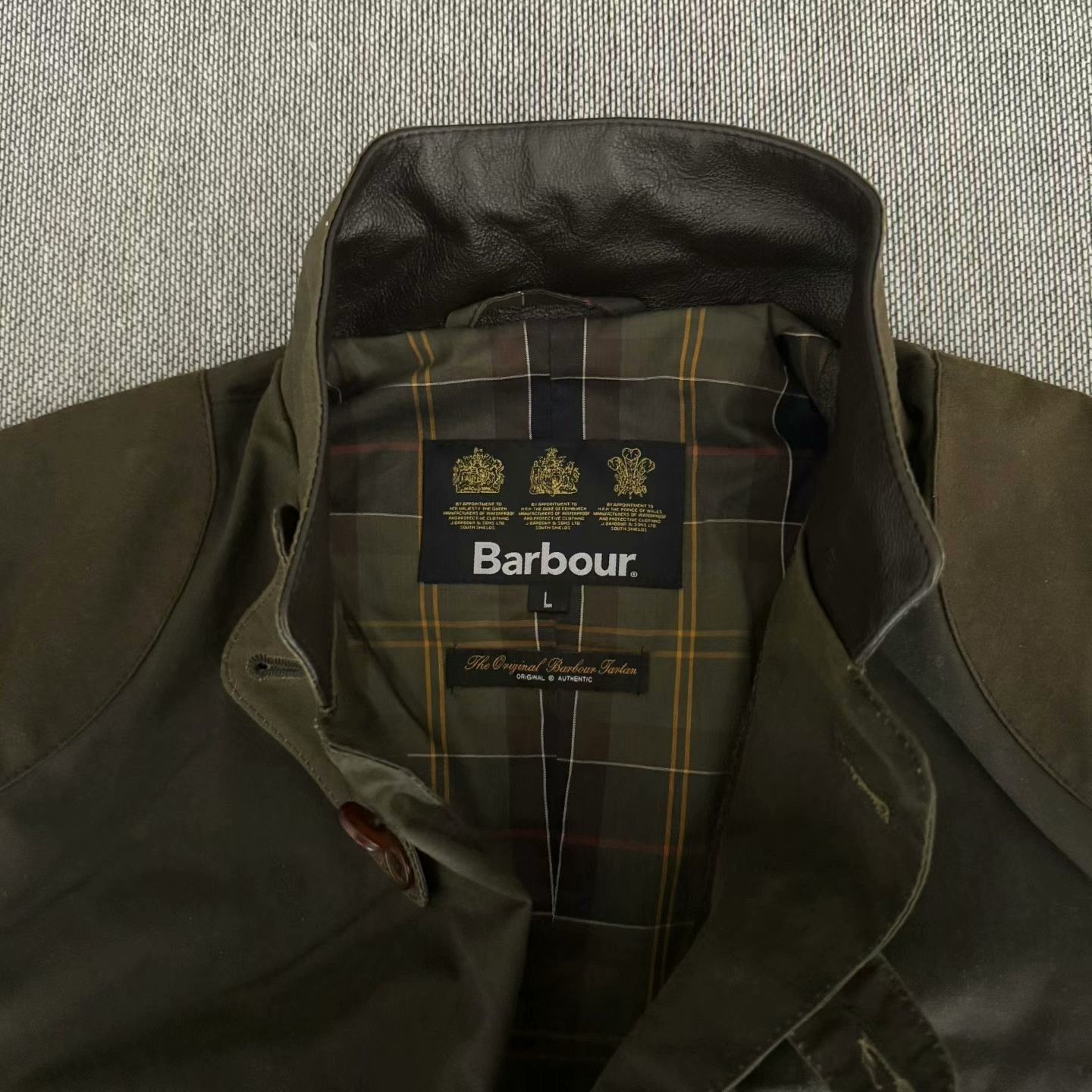 Barbour Barbour 007 Beacon Sports Waxed Jacket Size US L / EU 52-54 / 3 - 3 Thumbnail