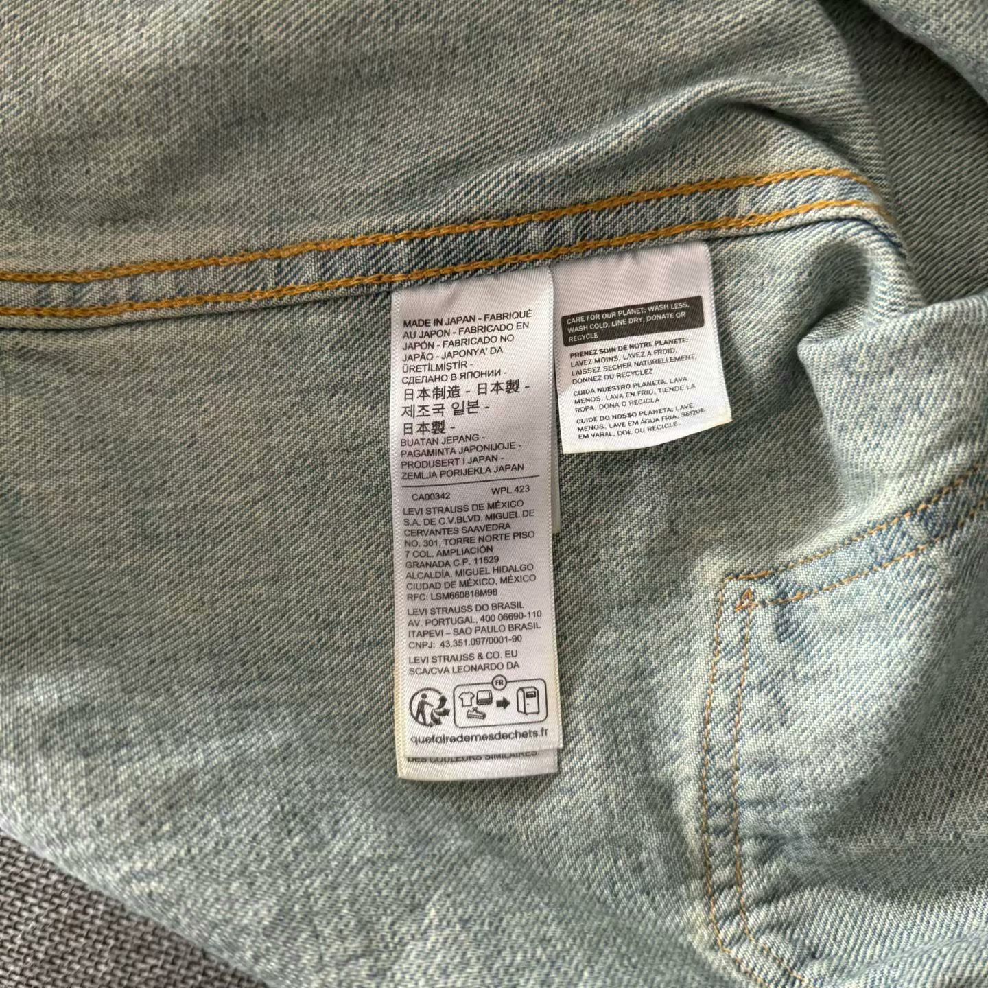 LVC Levi's LVC 507XX Washed Denim Jacket Size US XXS / EU 40 - 9 Thumbnail