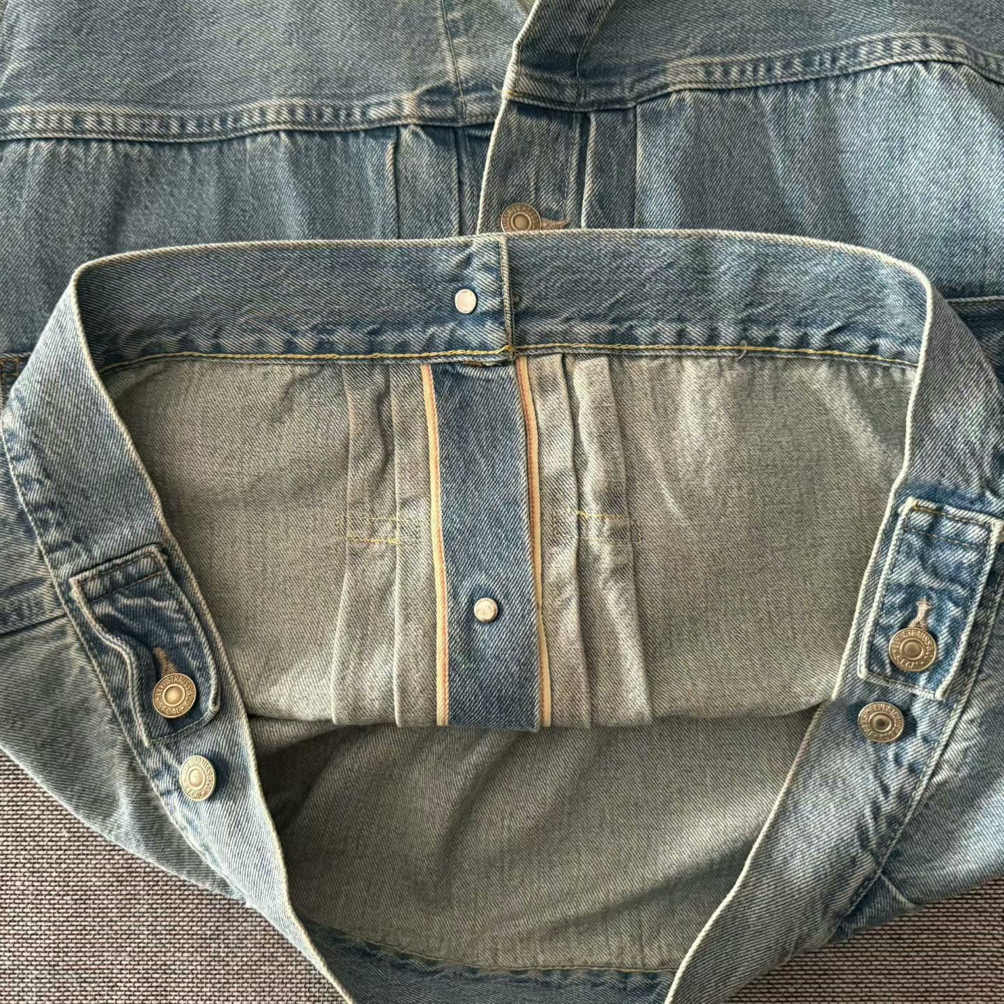 LVC Levi's LVC 507XX Washed Denim Jacket Size US XXS / EU 40 - 8 Thumbnail