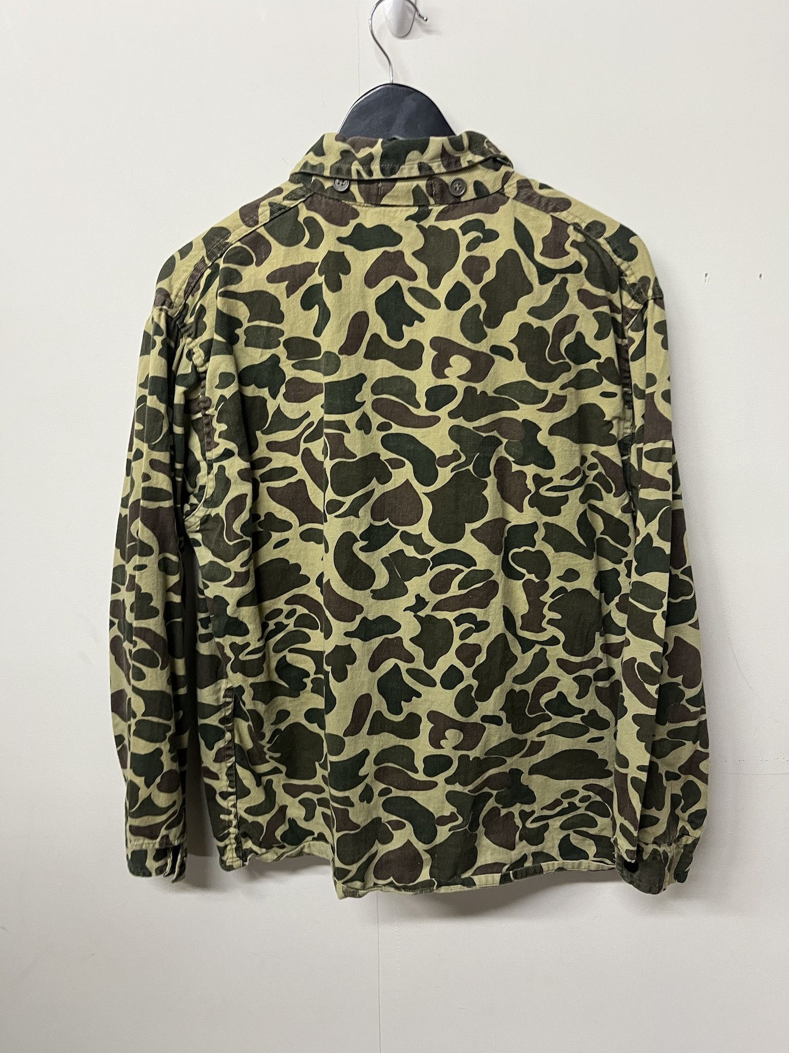 Vintage Vintage 1970s Duck Camo Flannel Size L Size US L / EU 52-54 / 3 - 3 Thumbnail
