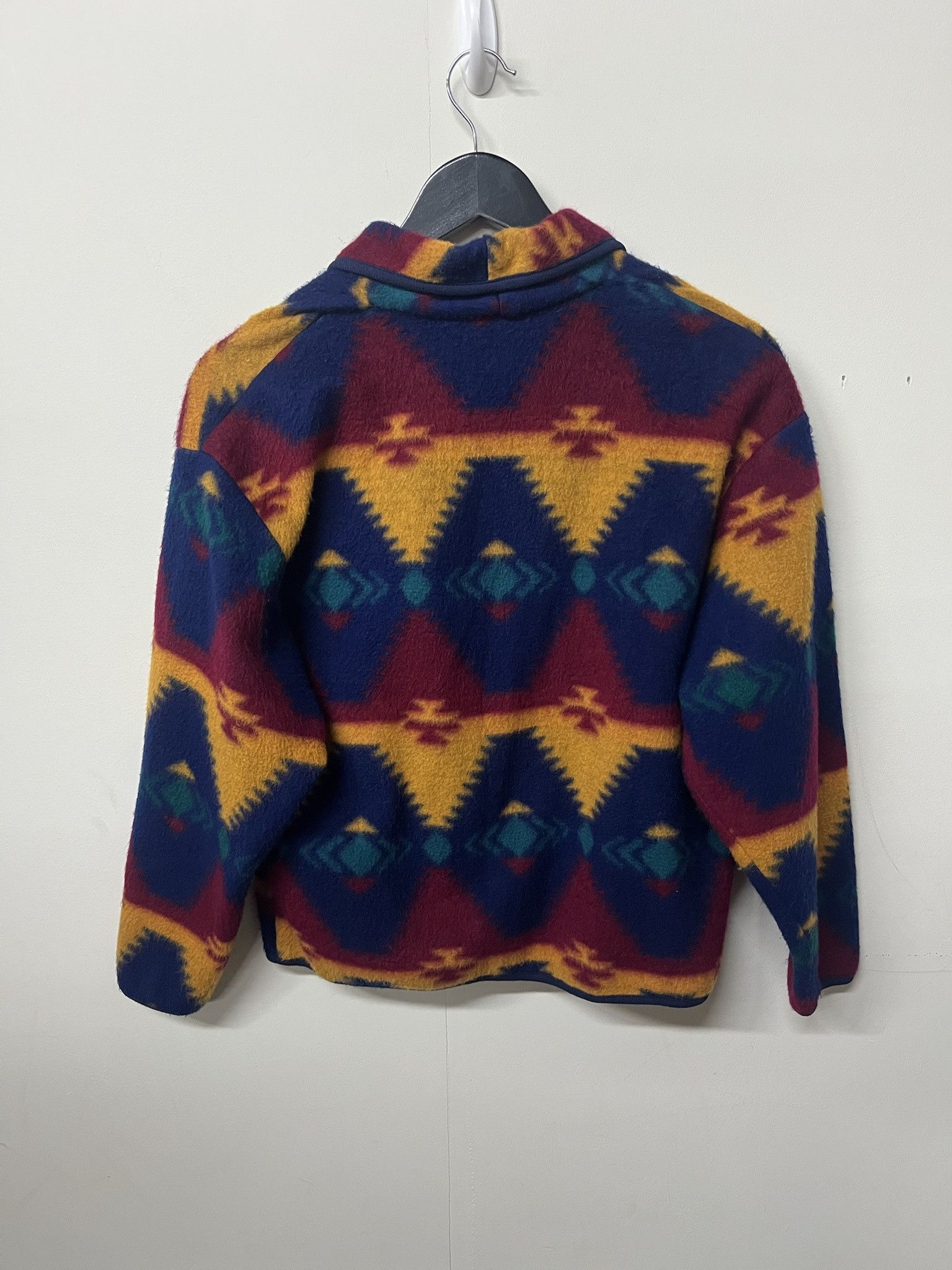 Pendleton × Vintage Vintage 1990s Patterned Fleece Jacket Size S Size US S / EU 44-46 / 1 - 4 Thumbnail