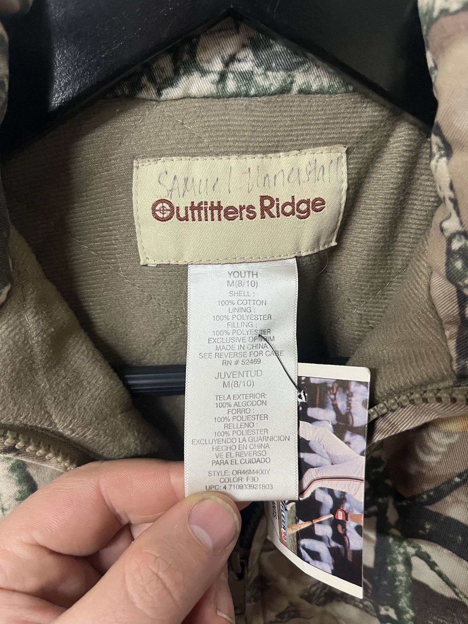 Vintage Vintage 1990s Outfitters Ridge Realtree Camo Jacket Size XS Size US XS / EU 42 / 0 - 2 Thumbnail