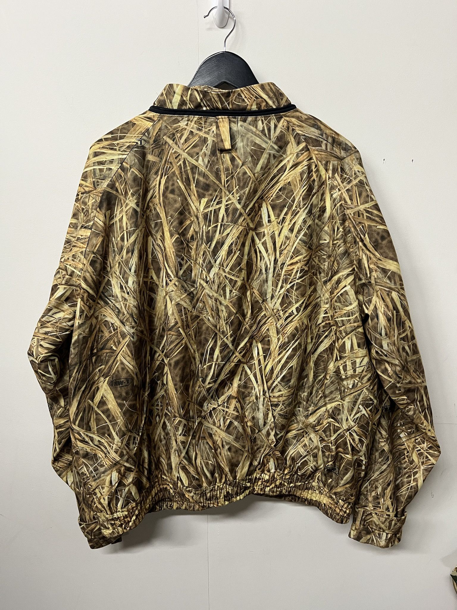 Vintage Vintage 1990s Outside Edge Reed Camo Hunting Light Jacket Windbreaker Size L Tall Size US L / EU 52-54 / 3 - 4 Thumbnail