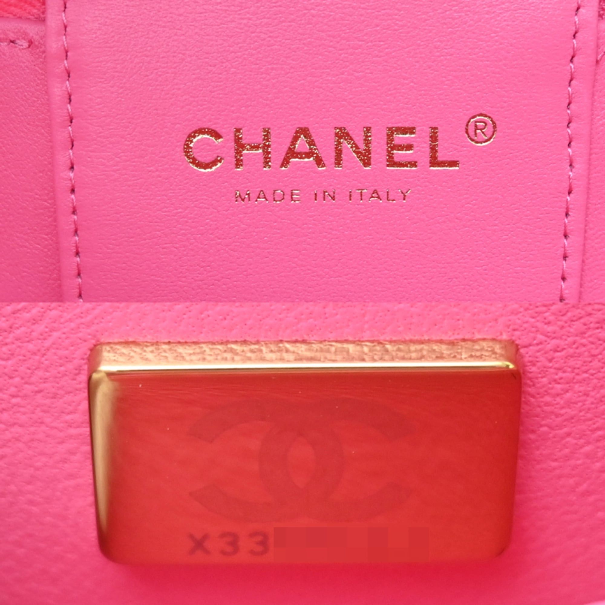 Chanel Chanel Matelassé Vanity Shoulder Bag for Women, Caviar Leather, Pink Size ONE SIZE - 8 Thumbnail