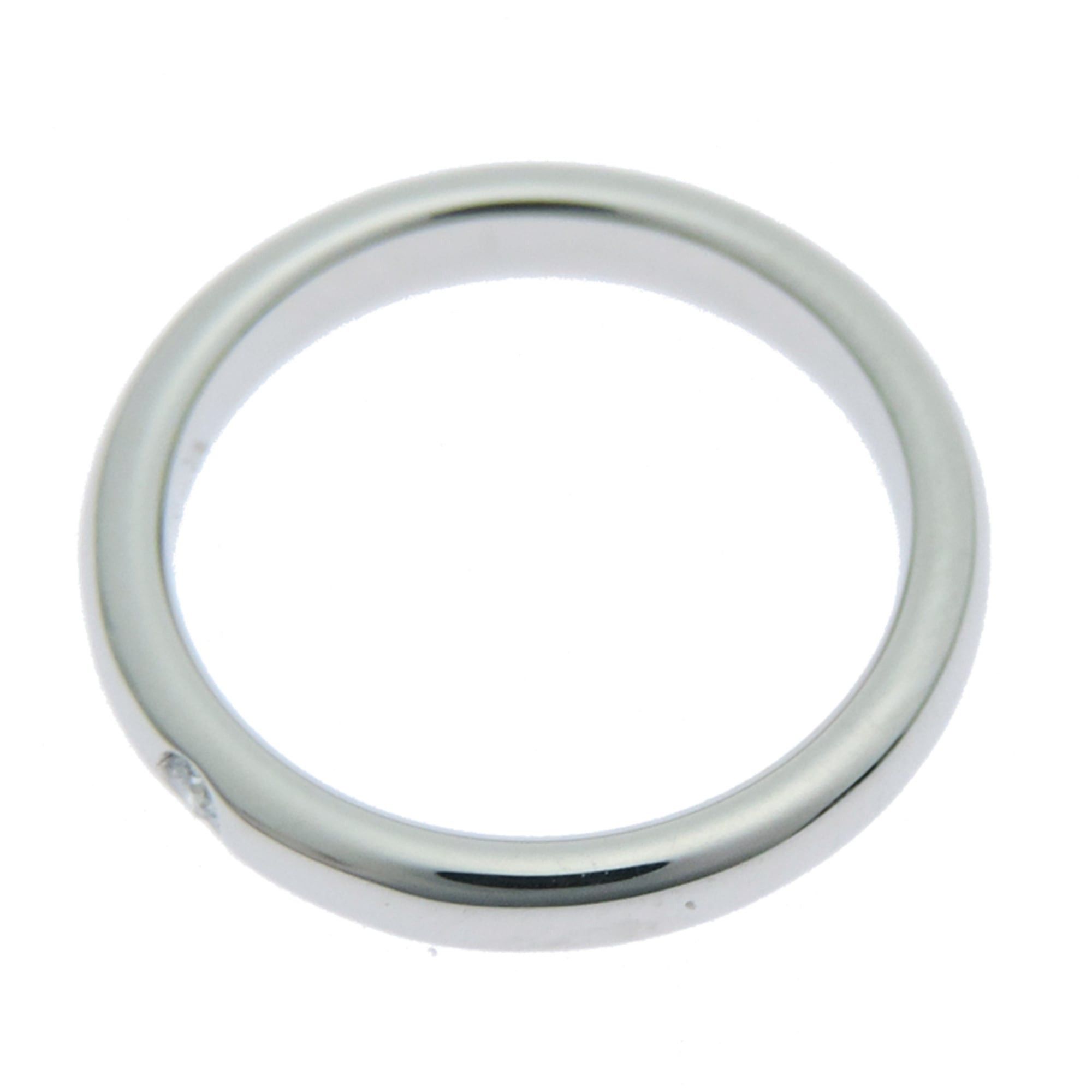 Tiffany & Co. Tiffany & Co. Elsa Peretti Stacking Band Diamond Women's Ring, Platinum 950 Size ONE SIZE - 2 Thumbnail
