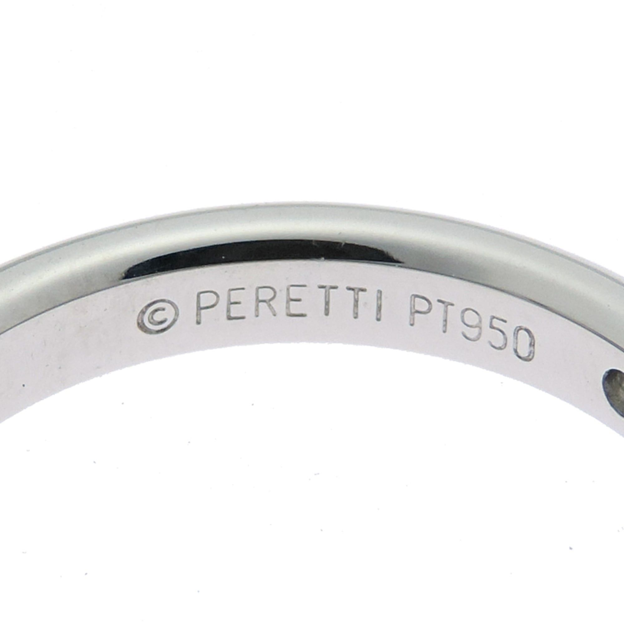Tiffany & Co. Tiffany & Co. Elsa Peretti Stacking Band Diamond Women's Ring, Platinum 950 Size ONE SIZE - 6 Thumbnail