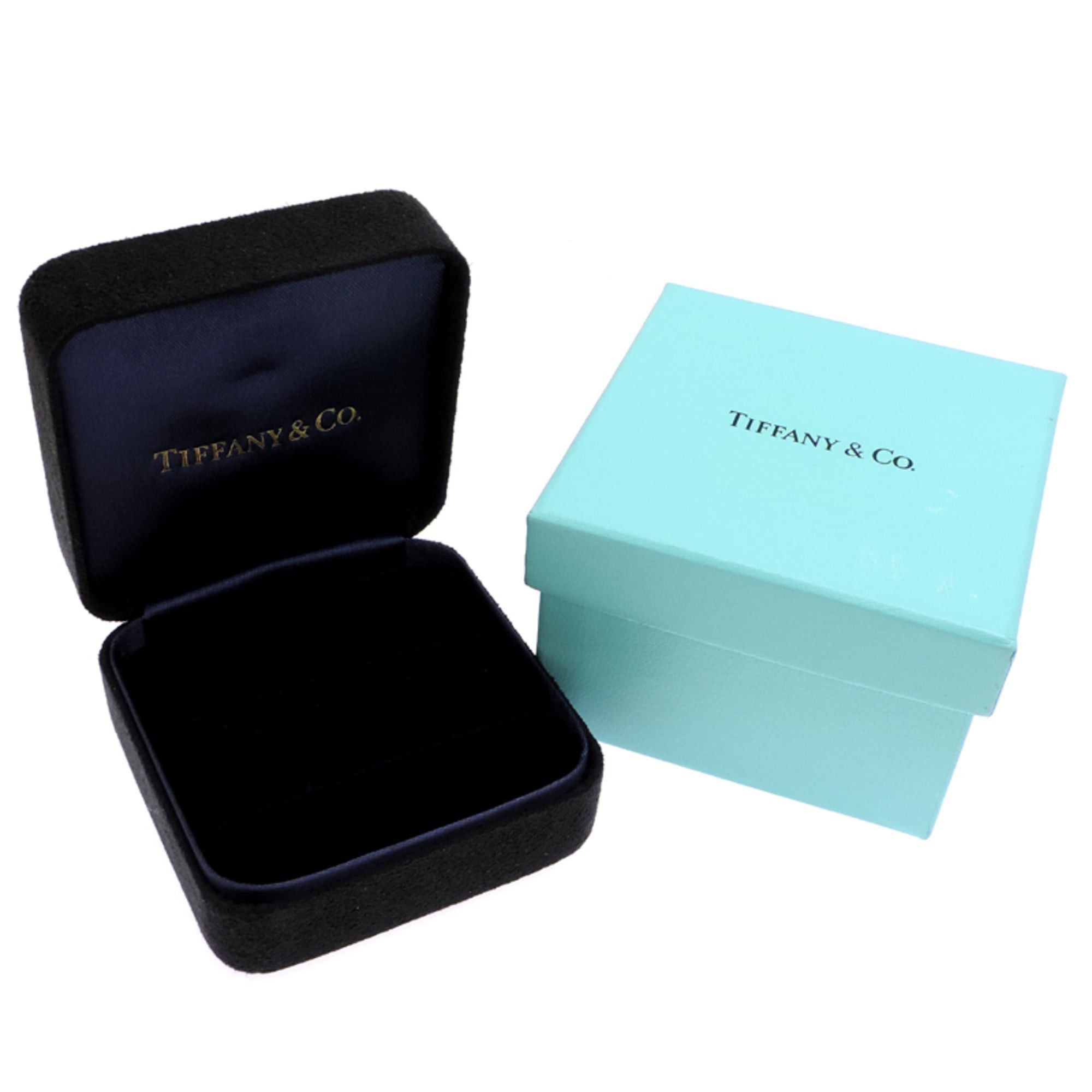 Tiffany & Co. Tiffany & Co. Elsa Peretti Stacking Band Diamond Women's Ring, Platinum 950 Size ONE SIZE - 9 Thumbnail
