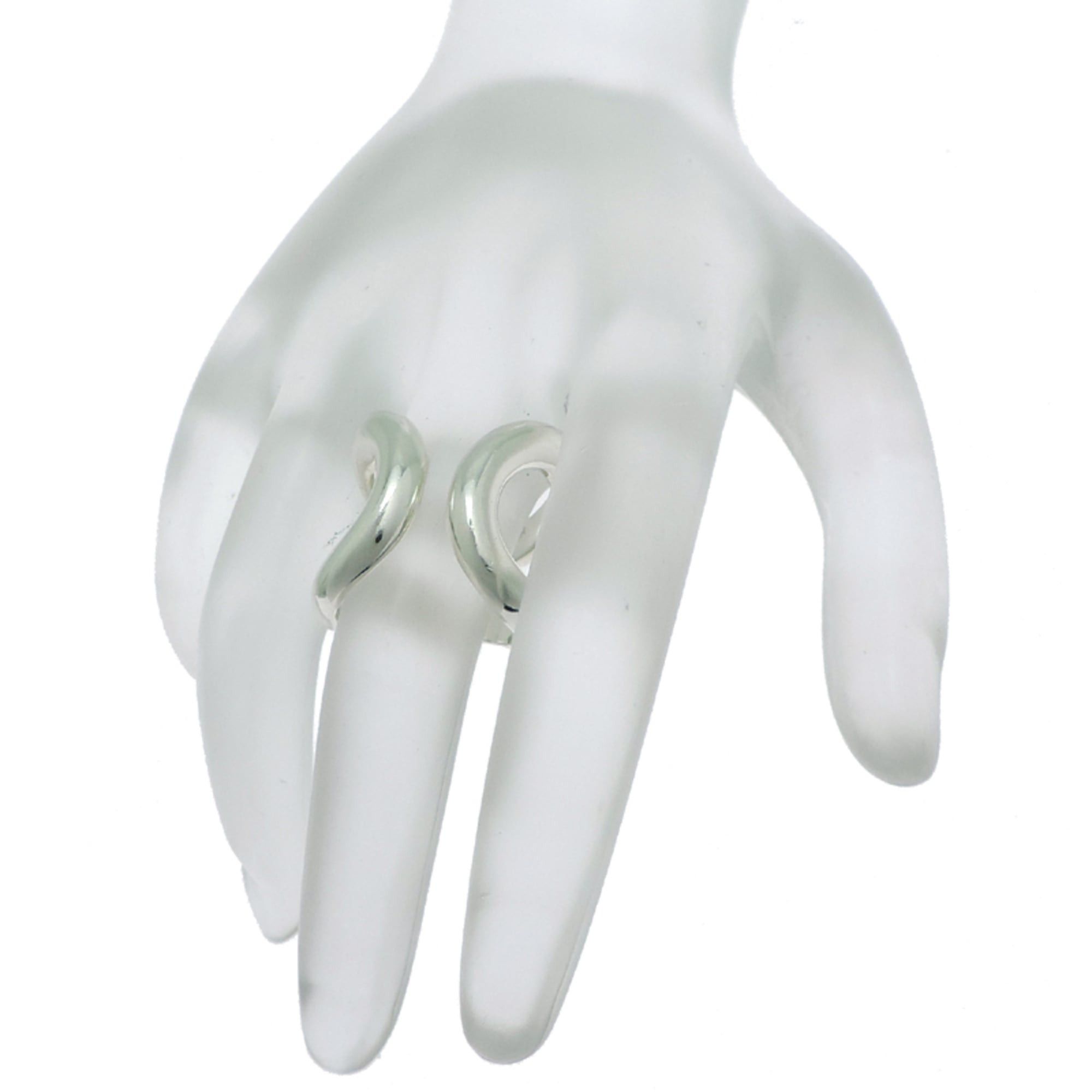 Hermes Hermes Lima GM #50 Women's/Men's Ring, Sterling Silver 925, 1 Size ONE SIZE - 7 Thumbnail