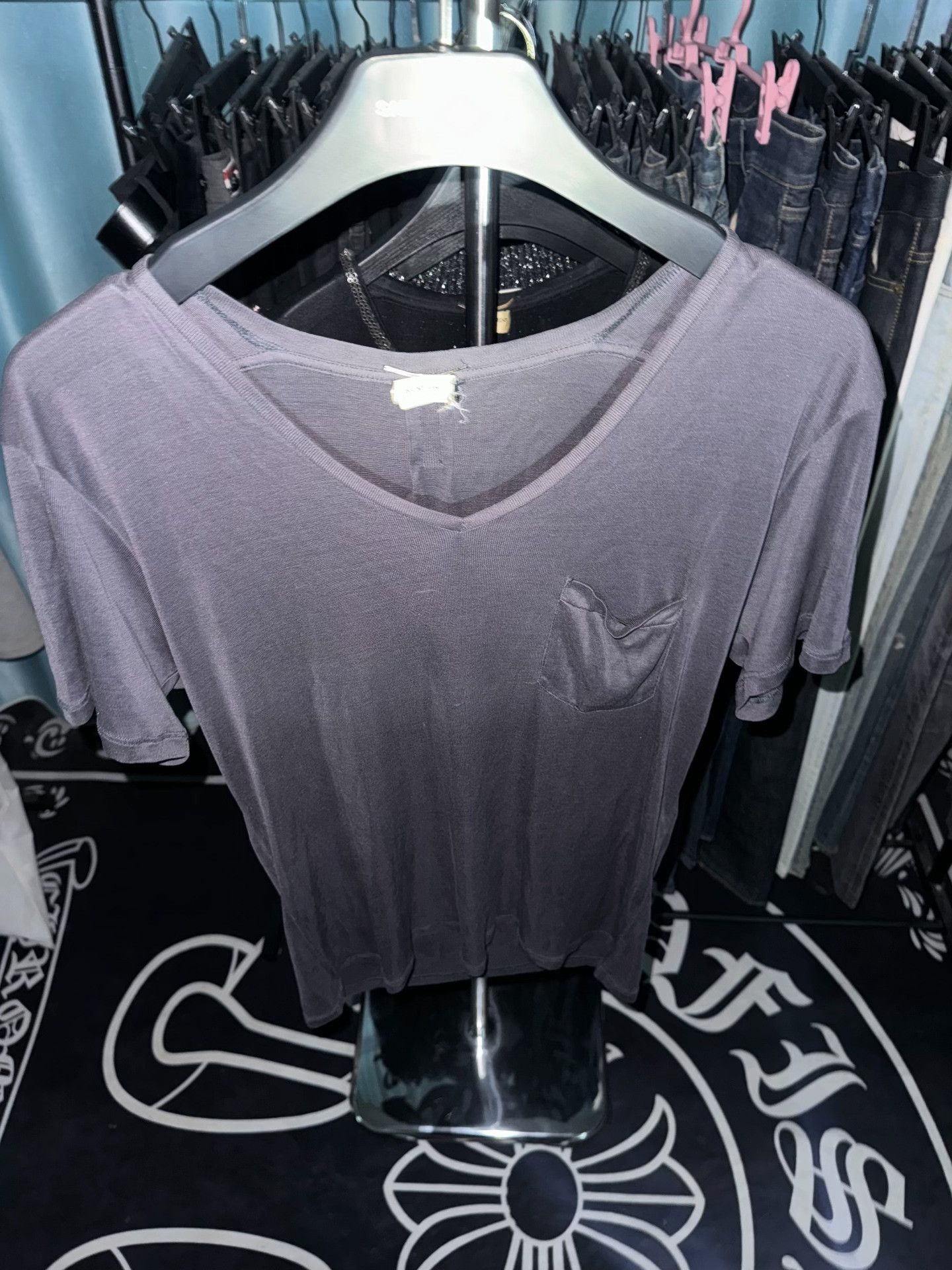 Saint Laurent Paris Saint Laurent 13FW Silk Short-Sleeve Size US L / EU 52-54 / 3 - 4 Thumbnail