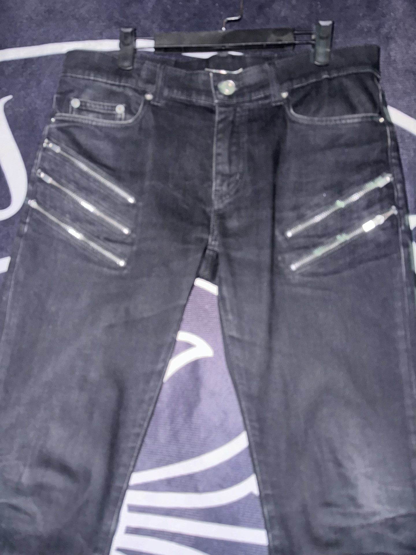 Hedi Slimane Saint Laurent 15FW Hedi Slimane Black Jeans Size US 32 / EU 48 - 4 Thumbnail
