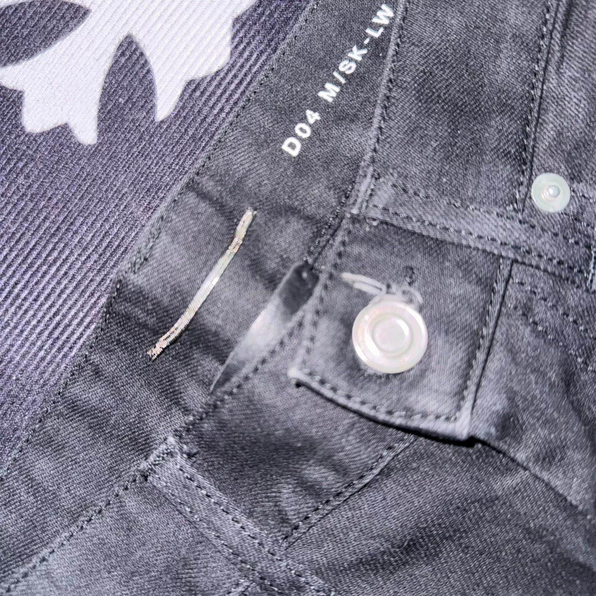 Saint Laurent Paris Saint Laurent SLP 14FW Leather Panel Biker Pants Size 27" / US 4 / IT 40 - 2 Thumbnail