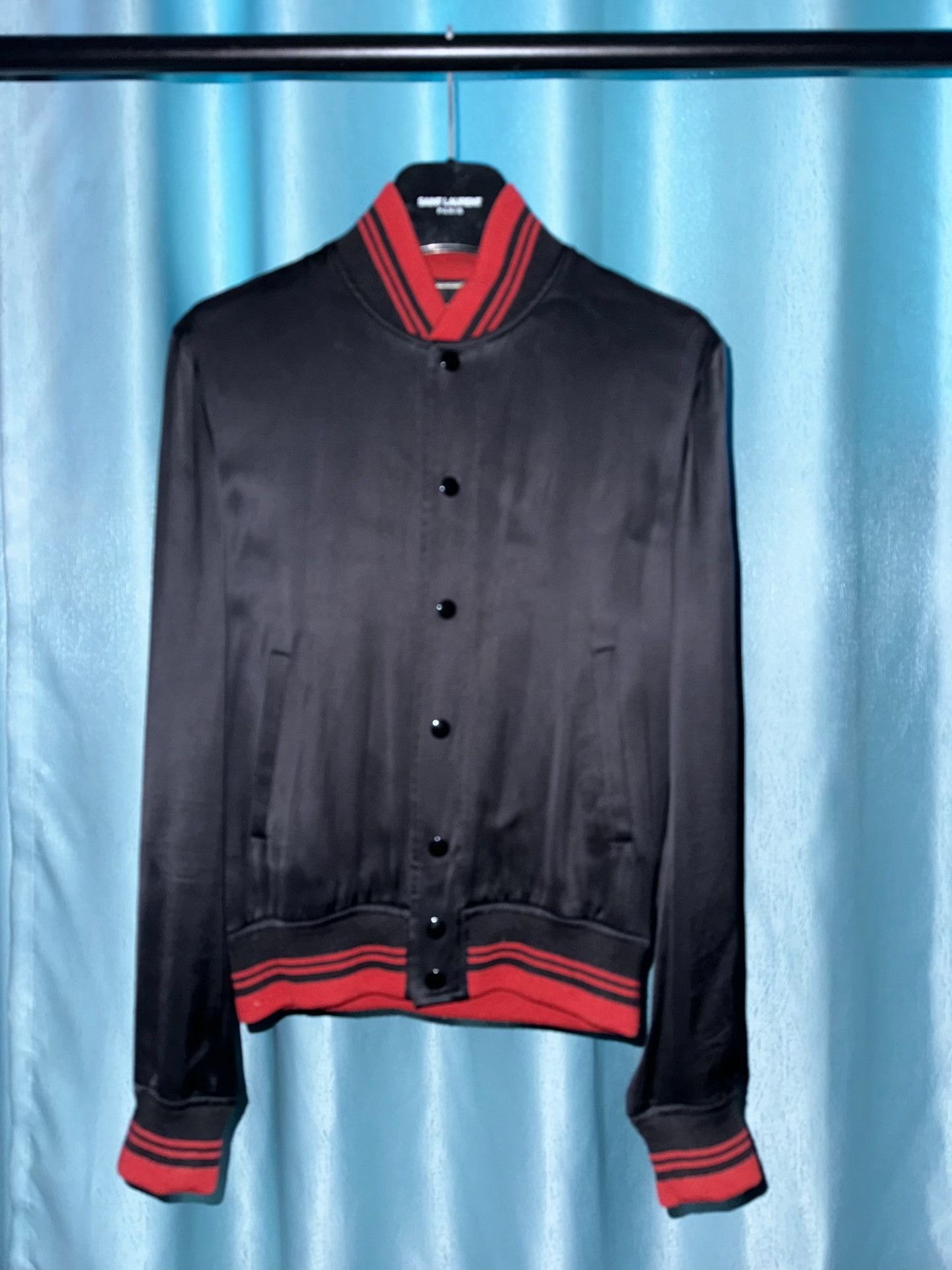 Saint Laurent Paris Saint Laurent Mr.X Crystal Sequin Blazer Size US S / EU 44-46 / 1 - 2 Thumbnail