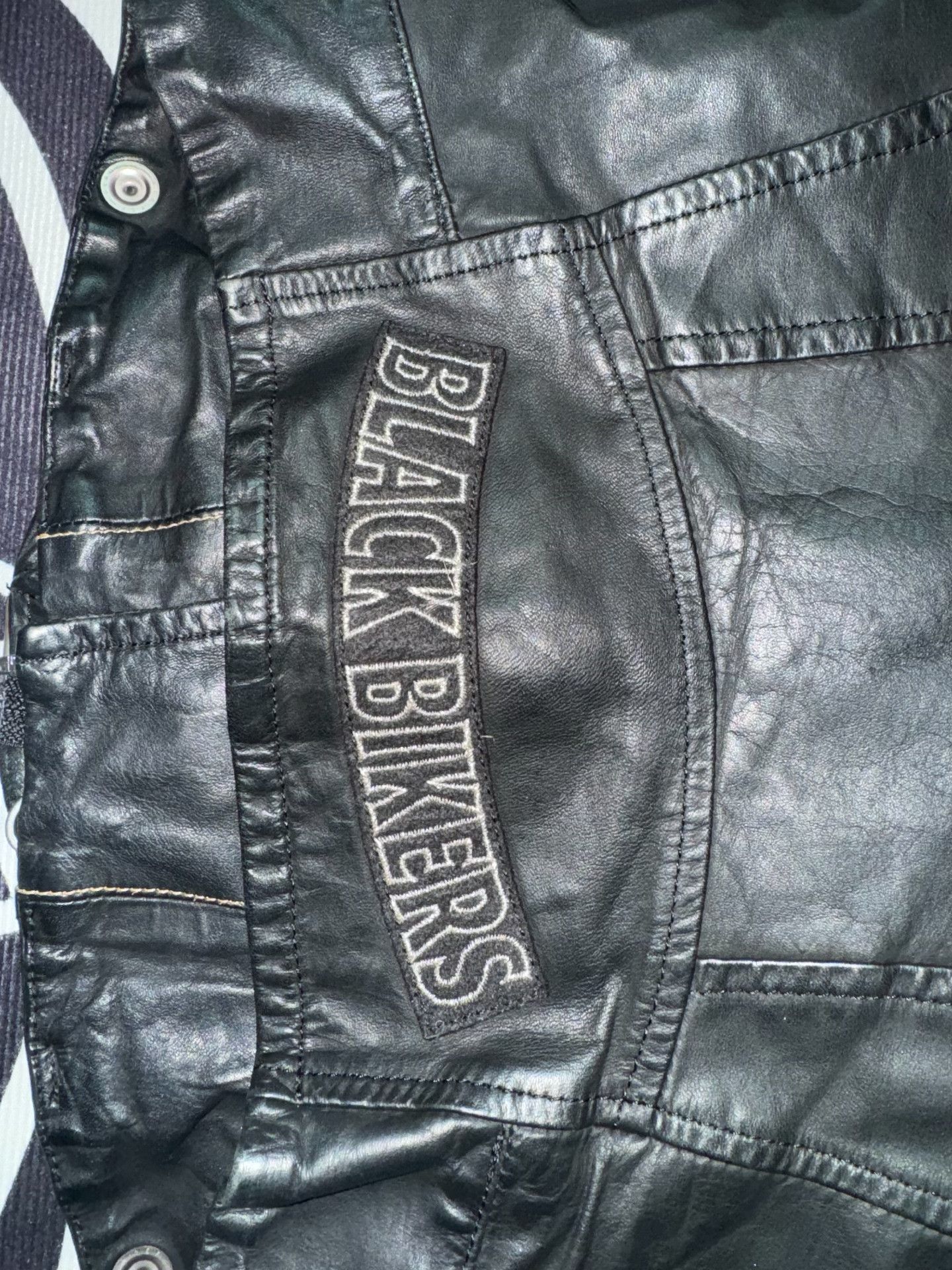 Number (N)ine LGB King Leather Jacket Size US XS / EU 42 / 0 - 6 Thumbnail