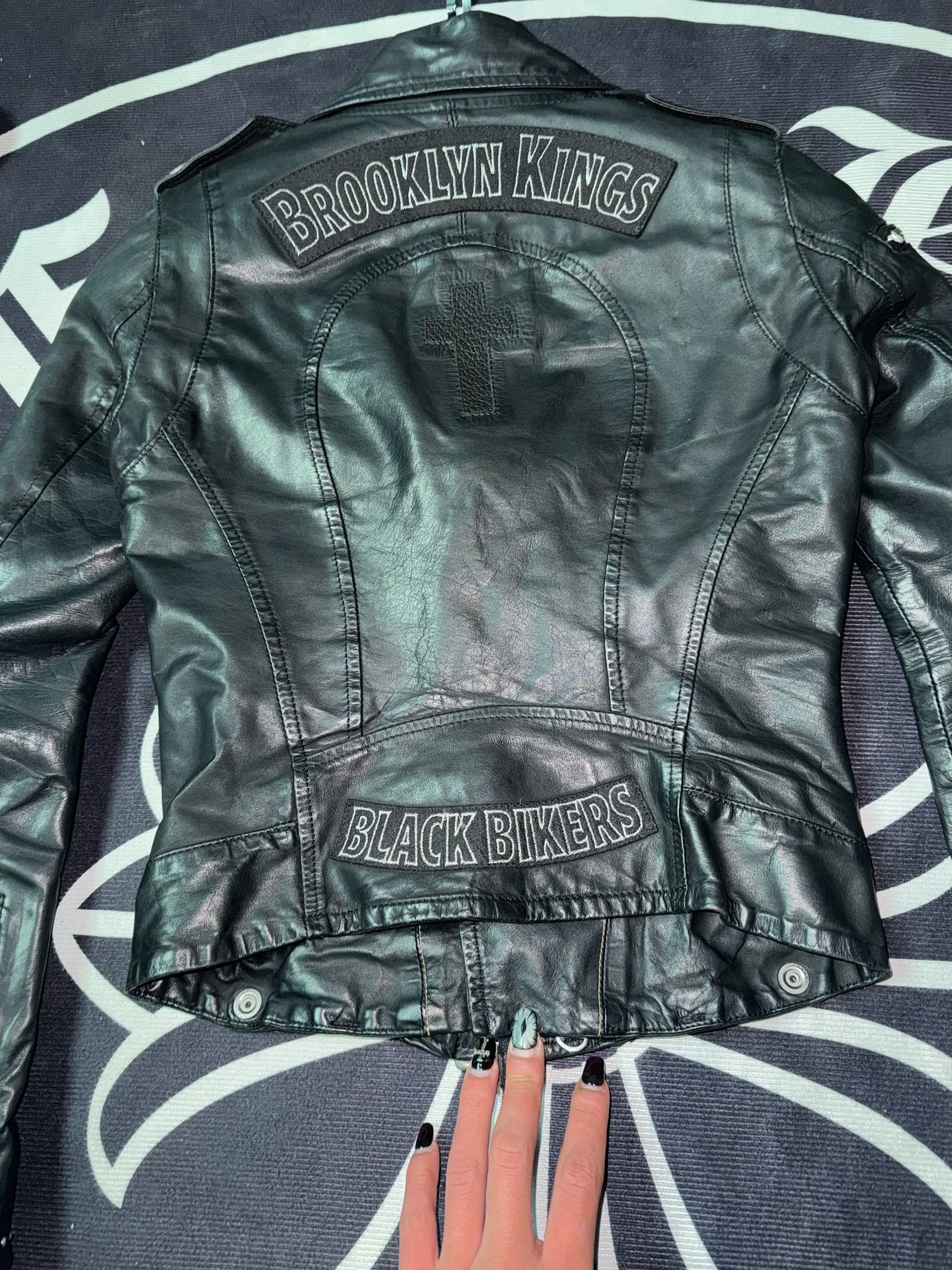Number (N)ine LGB King Leather Jacket Size US XS / EU 42 / 0 - 2 Thumbnail