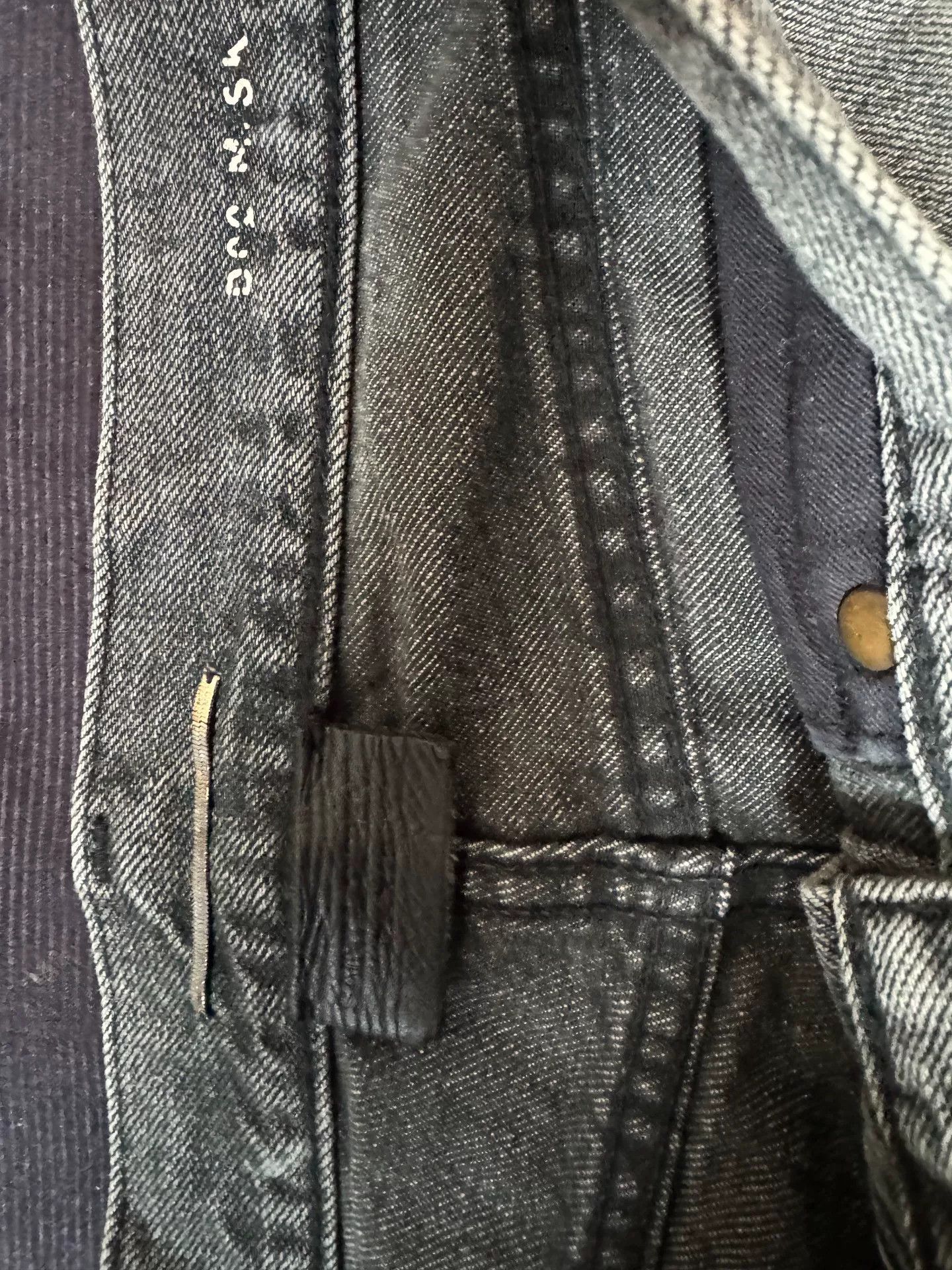 Saint Laurent Paris Saint Laurent 17SS Gray Distressed Jeans Size US 30 / EU 46 - 3 Thumbnail