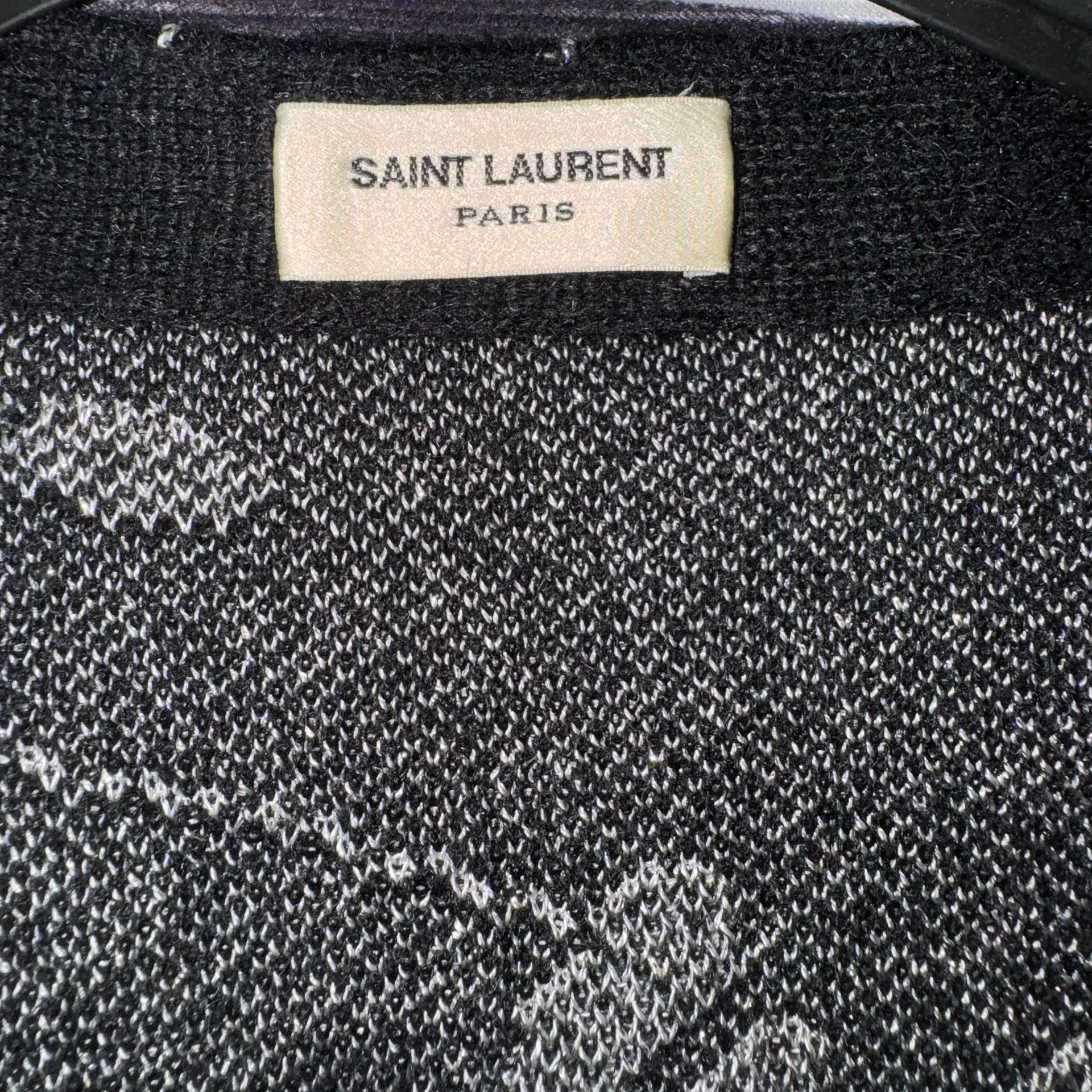 Saint Laurent Paris Saint Laurent Music Note Cardigan Size XS / US 0-2 / IT 36-38 - 3 Thumbnail