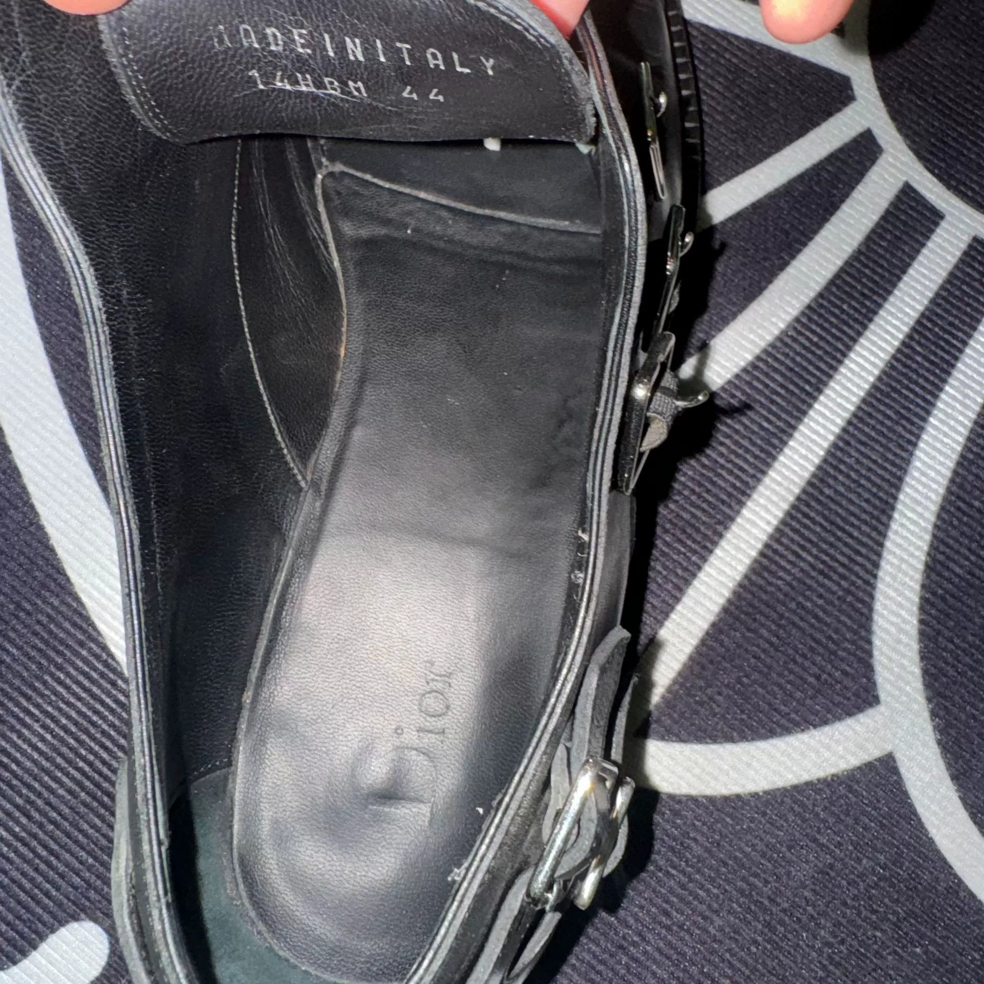 Dior Dior Homme Five-Buckle Leather Loafers Size US 10 / EU 43 - 4 Thumbnail