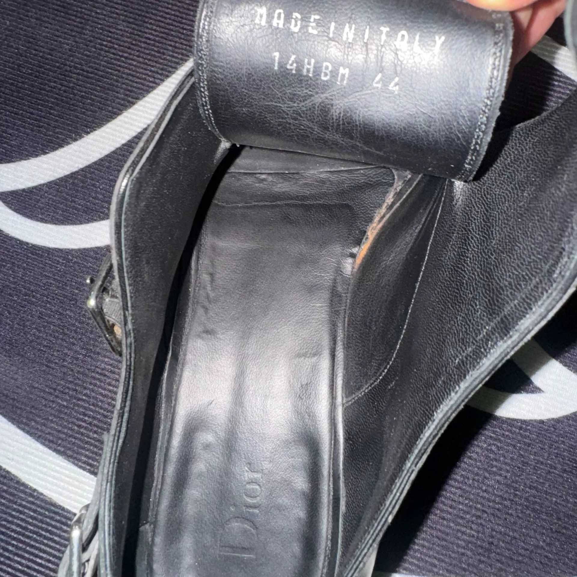 Dior Dior Homme Five-Buckle Leather Loafers Size US 10 / EU 43 - 3 Thumbnail