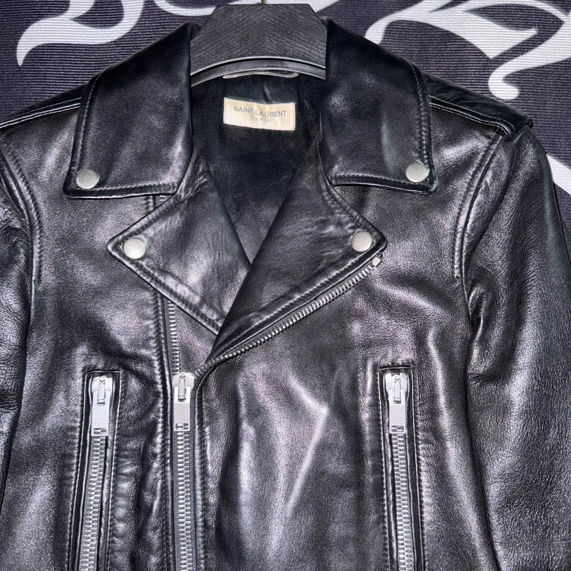 Saint Laurent Paris Saint Laurent 2013 L01 Leather Jacket Size US M / EU 48-50 / 2 - 2 Thumbnail