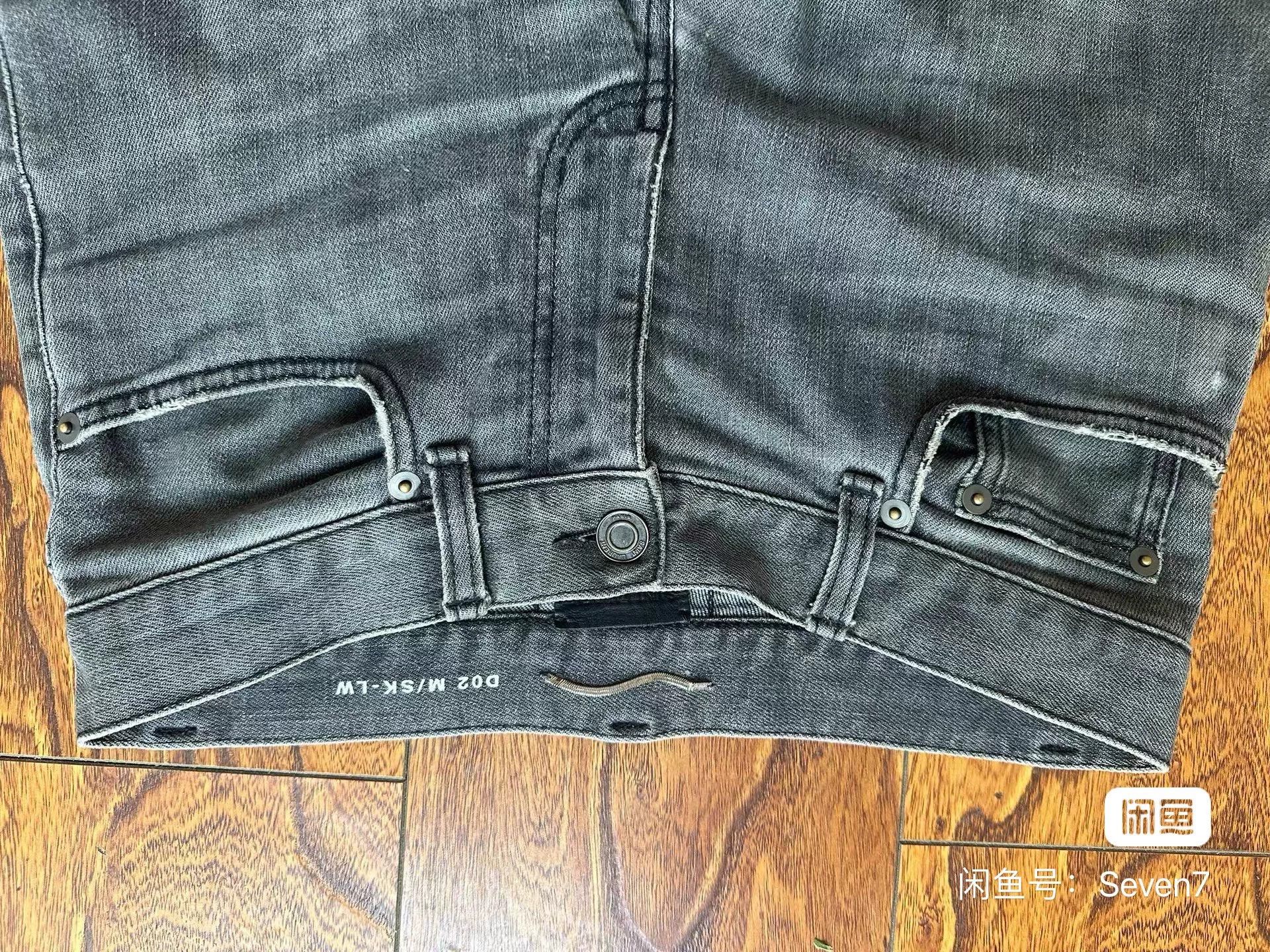 Yves Saint Laurent YSL 13AW Washed Basic Jeans 27 Size 27" / US 4 / IT 40 - 4 Thumbnail
