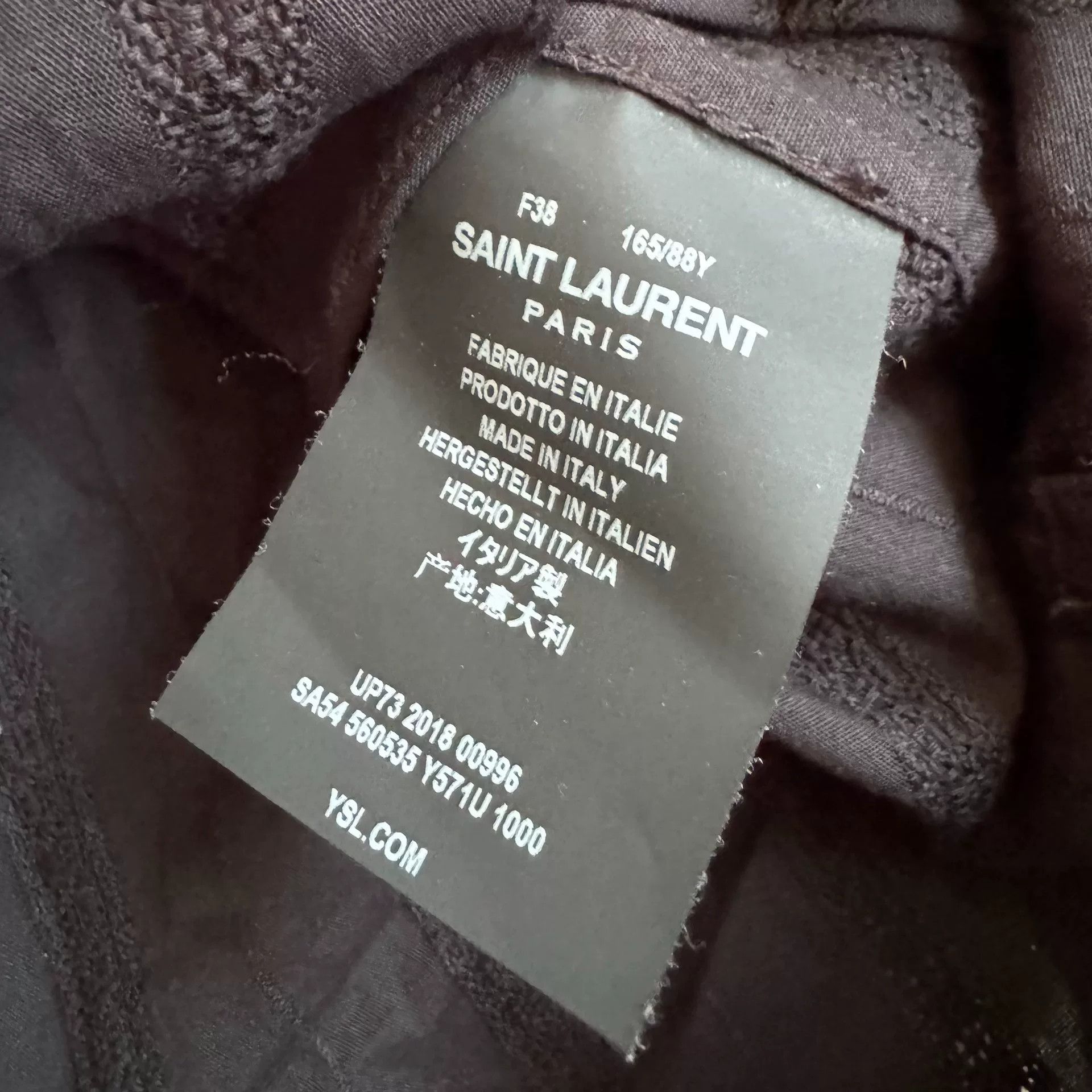 Saint Laurent Paris Saint Laurent SLP 19SS Runway Diamond Bead Shirt Size S / US 4 / IT 40 - 4 Thumbnail