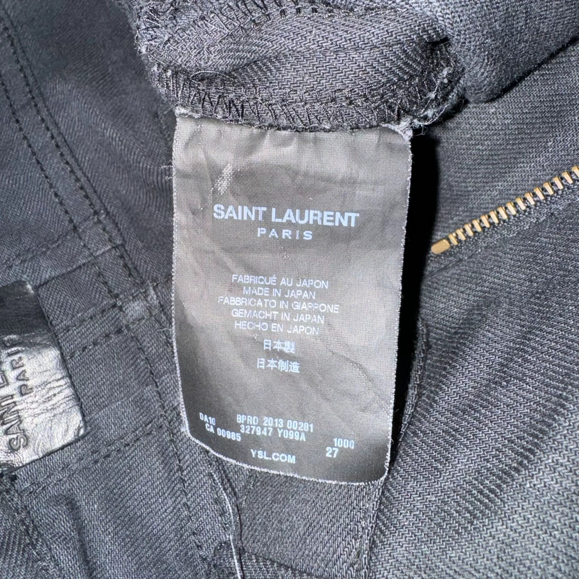 Saint Laurent Paris Saint Laurent 2013 D01 Jeans Size 27" / US 4 / IT 40 - 4 Thumbnail