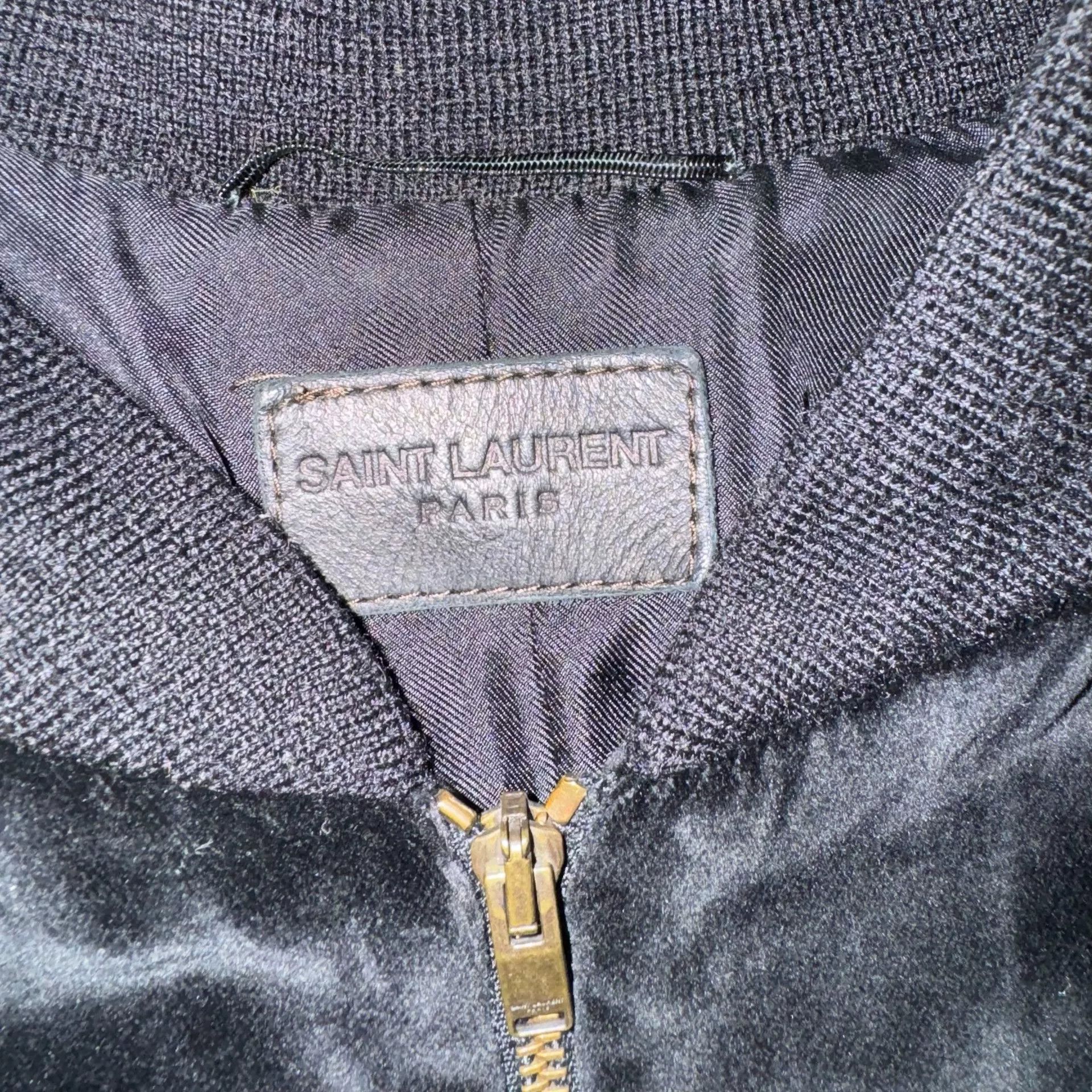 Saint Laurent Paris SLP Black Velvet Note Size US XS / EU 42 / 0 - 4 Thumbnail