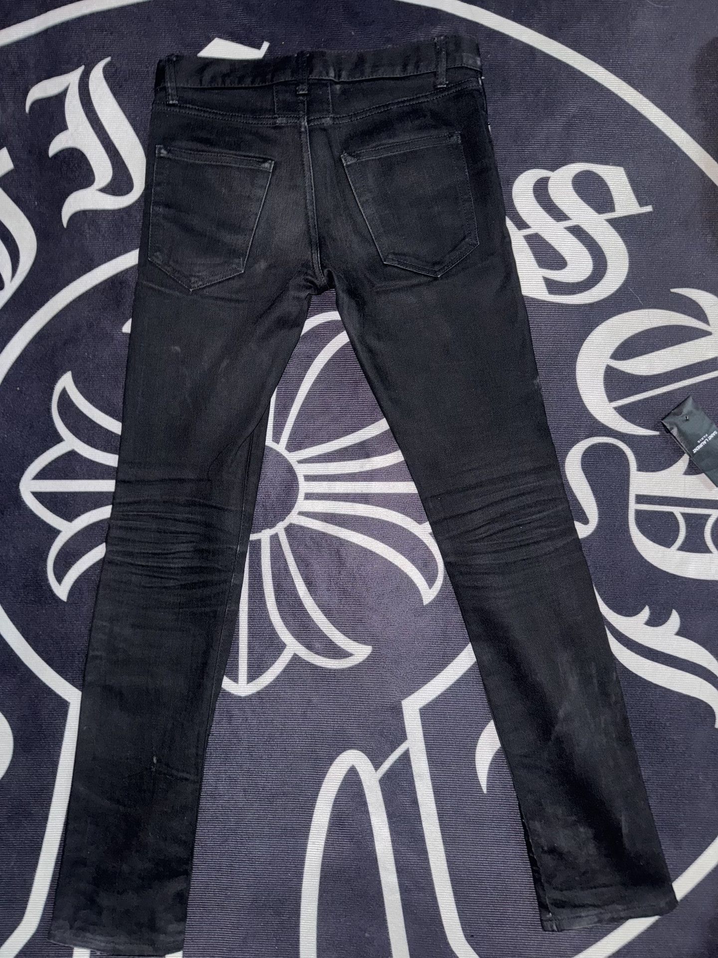 Hedi Slimane Saint Laurent 13FWD02 Jeans Size US 27 - 4 Thumbnail