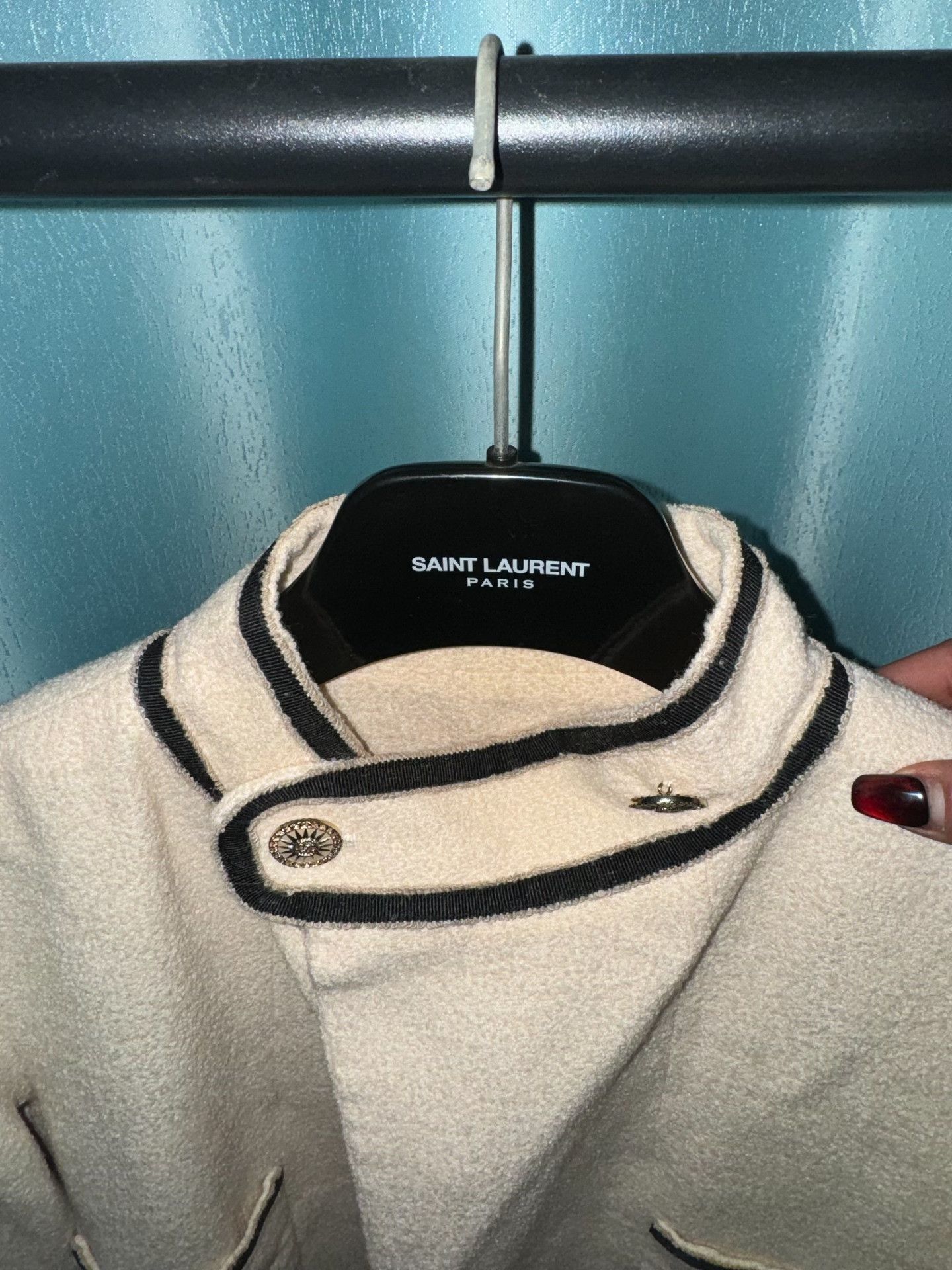 Chanel Chanel Resort Cream Stand Collar Long Trench Size M / US 6-8 / IT 42-44 - 6 Thumbnail