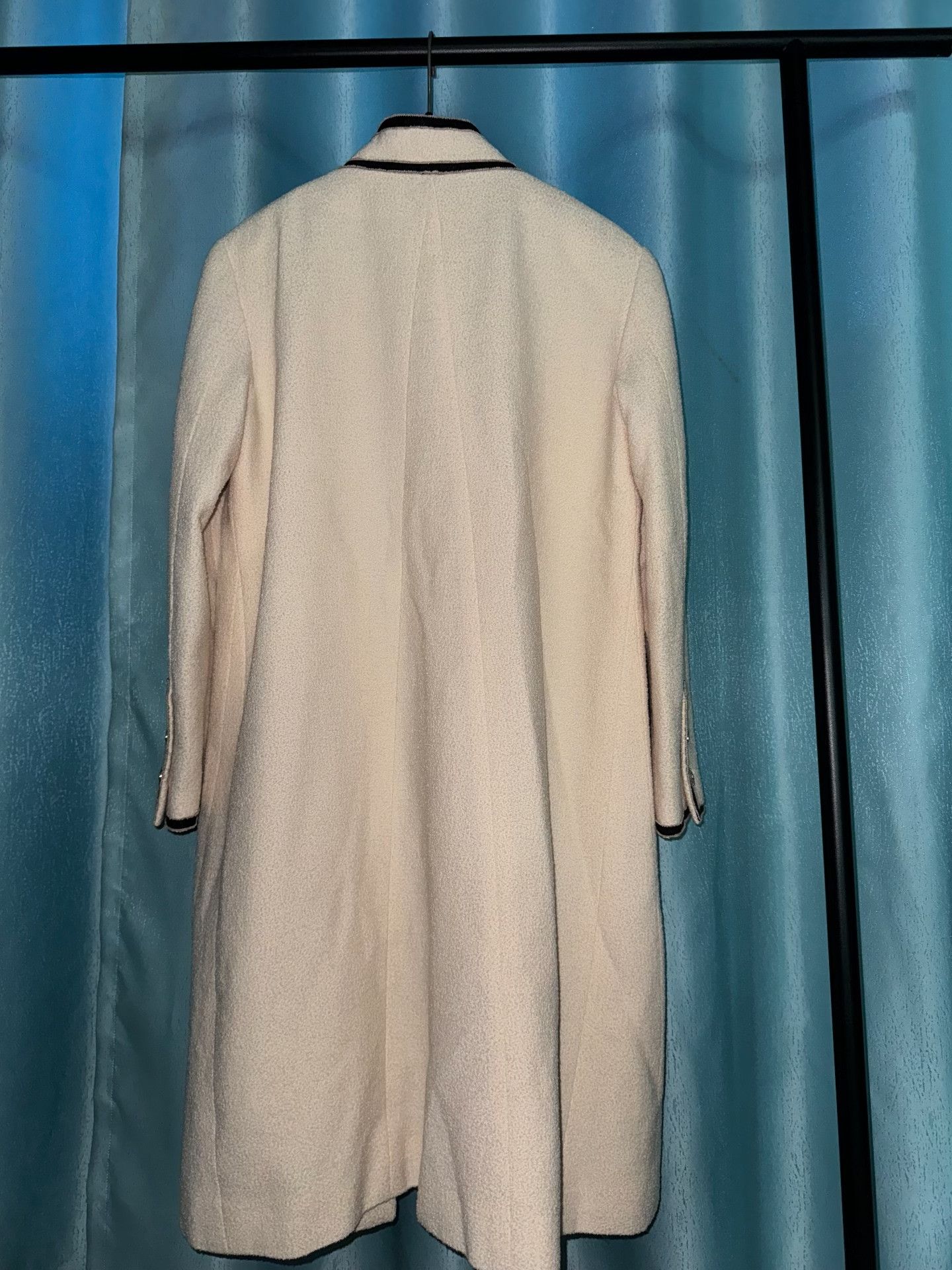 Chanel Chanel Resort Cream Stand Collar Long Trench Size M / US 6-8 / IT 42-44 - 3 Thumbnail