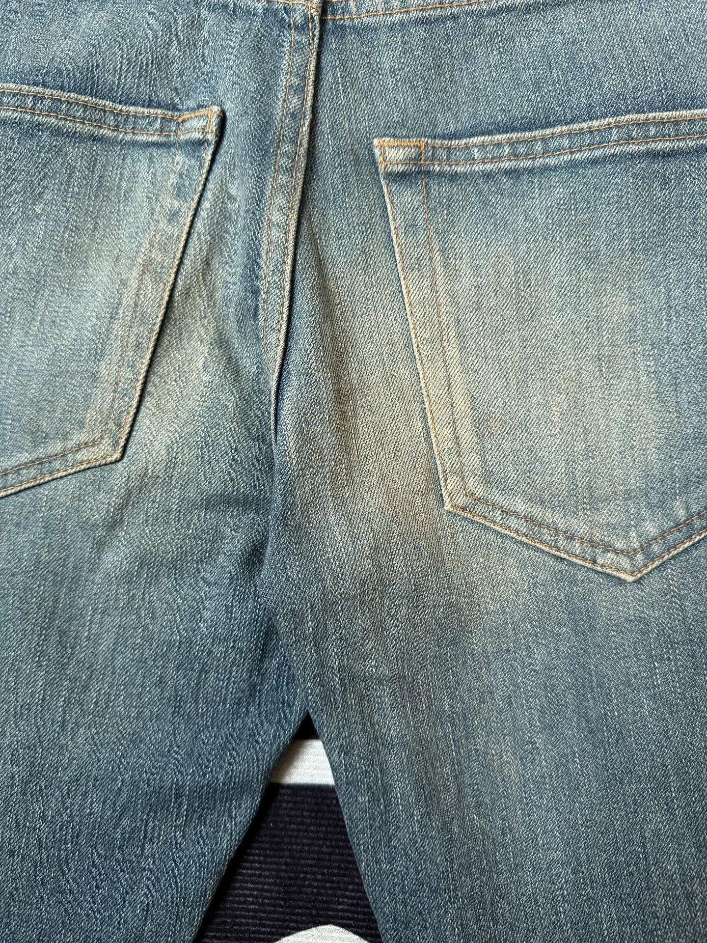 Saint Laurent Paris Saint Laurent 17SS Single Knee Distressed Jeans Size US 29 - 5 Thumbnail