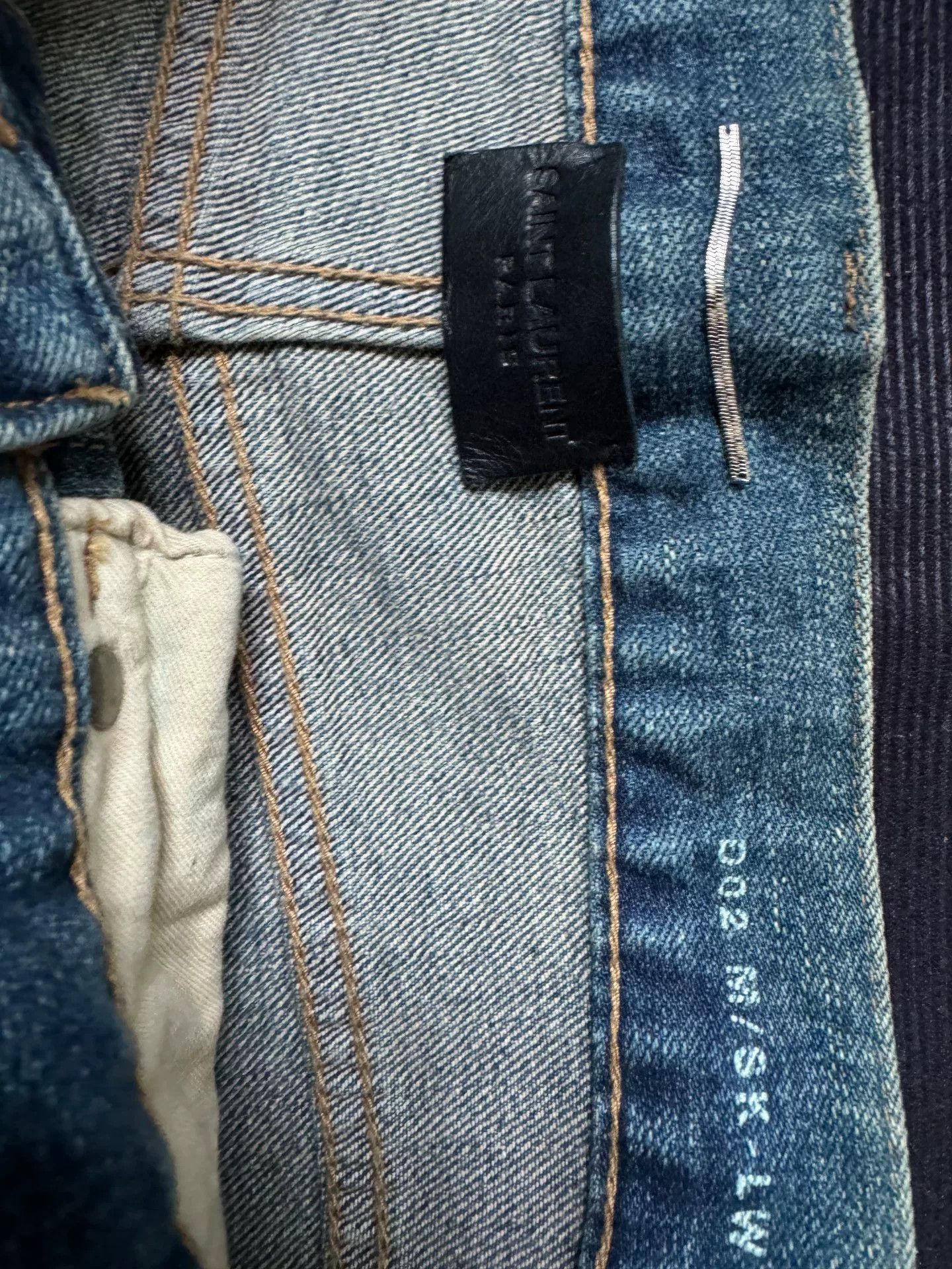 Saint Laurent Paris Saint Laurent 17SS Single Knee Distressed Jeans Size US 29 - 6 Thumbnail