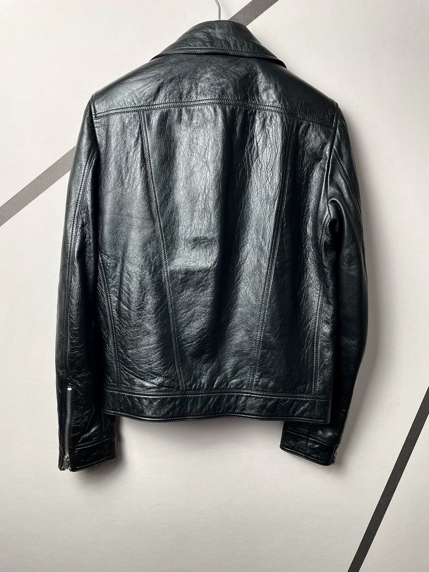 Saint Laurent Paris Saint Laurent SLP Runway Sheepskin Leather Jacket Size US S / EU 44-46 / 1 - 2 Thumbnail
