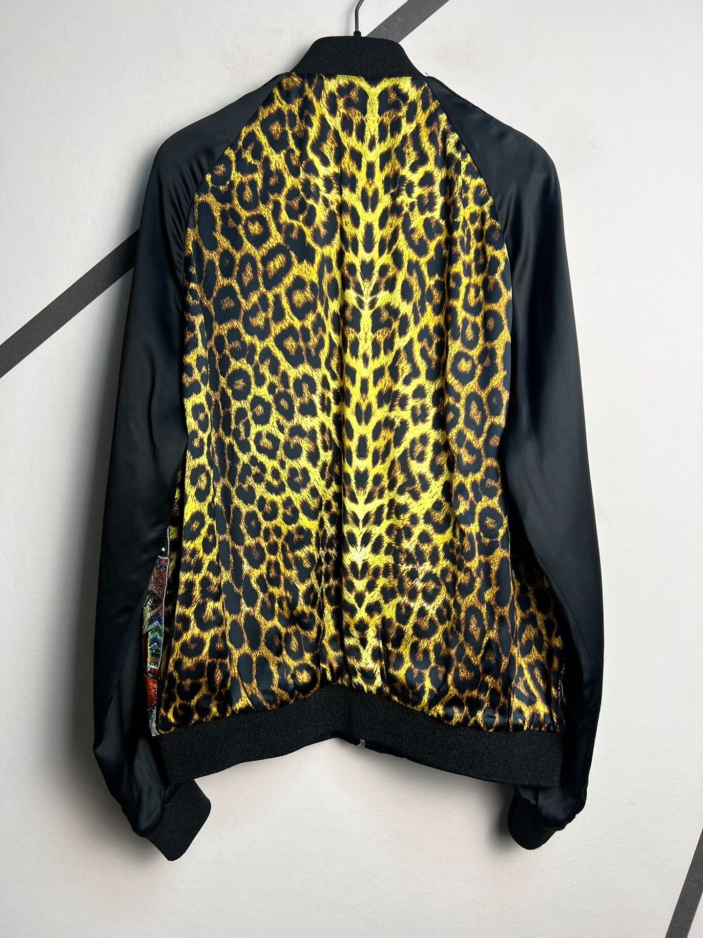 Saint Laurent Paris Saint Laurent SLP 2016 SS Runway Leopard Silk Jacket Size US M / EU 48-50 / 2 - 2 Thumbnail