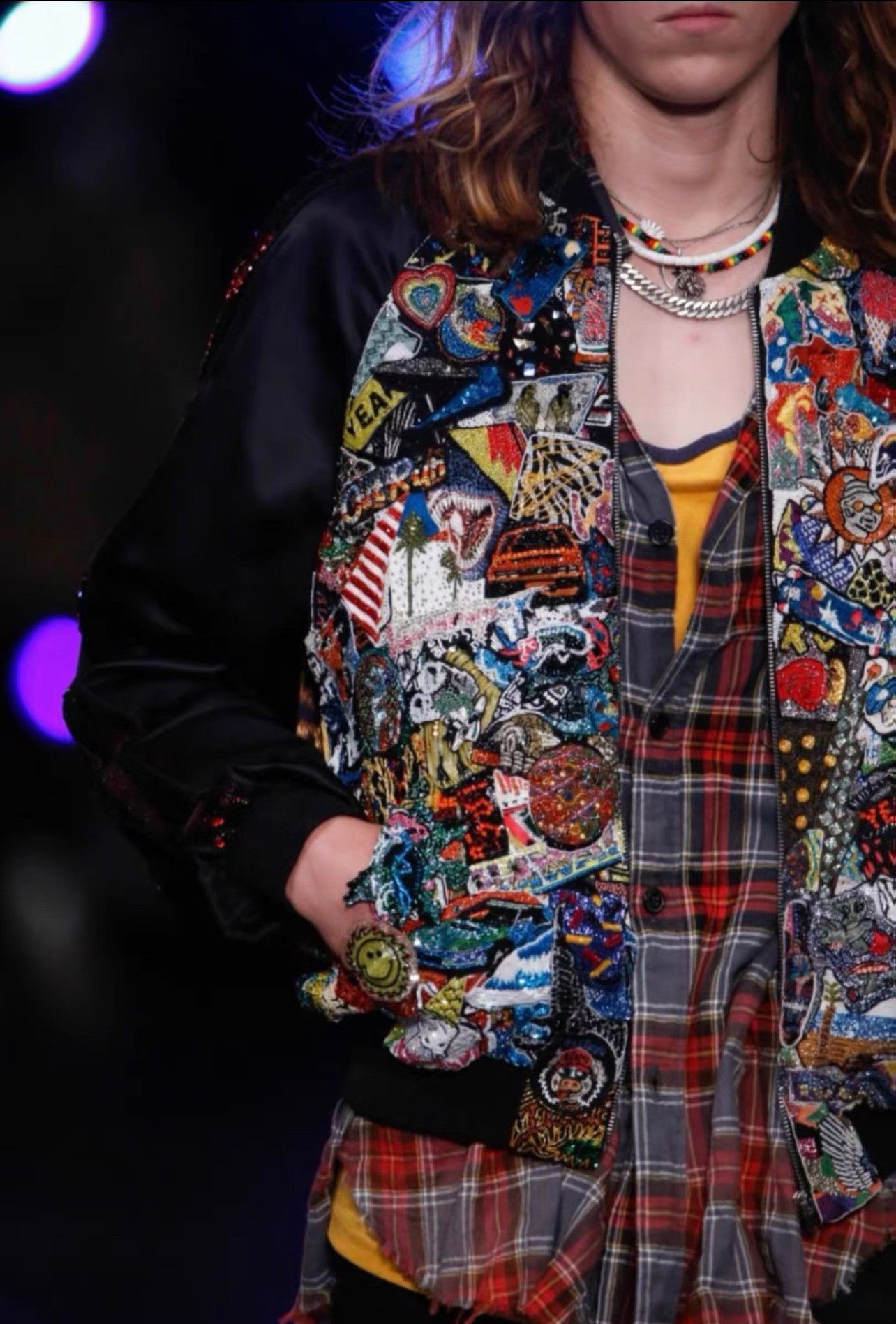 Saint Laurent Paris Saint Laurent SLP 2016 SS Runway Leopard Silk Jacket Size US M / EU 48-50 / 2 - 8 Thumbnail