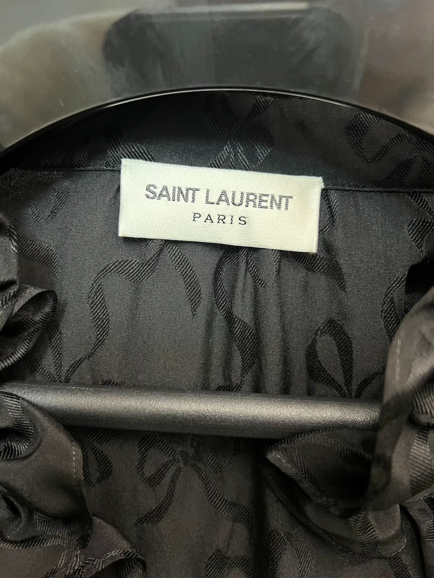 Saint Laurent Paris Saint Laurent SS22 Runway Floral Silk Shirt Size S / US 4 / IT 40 - 4 Thumbnail