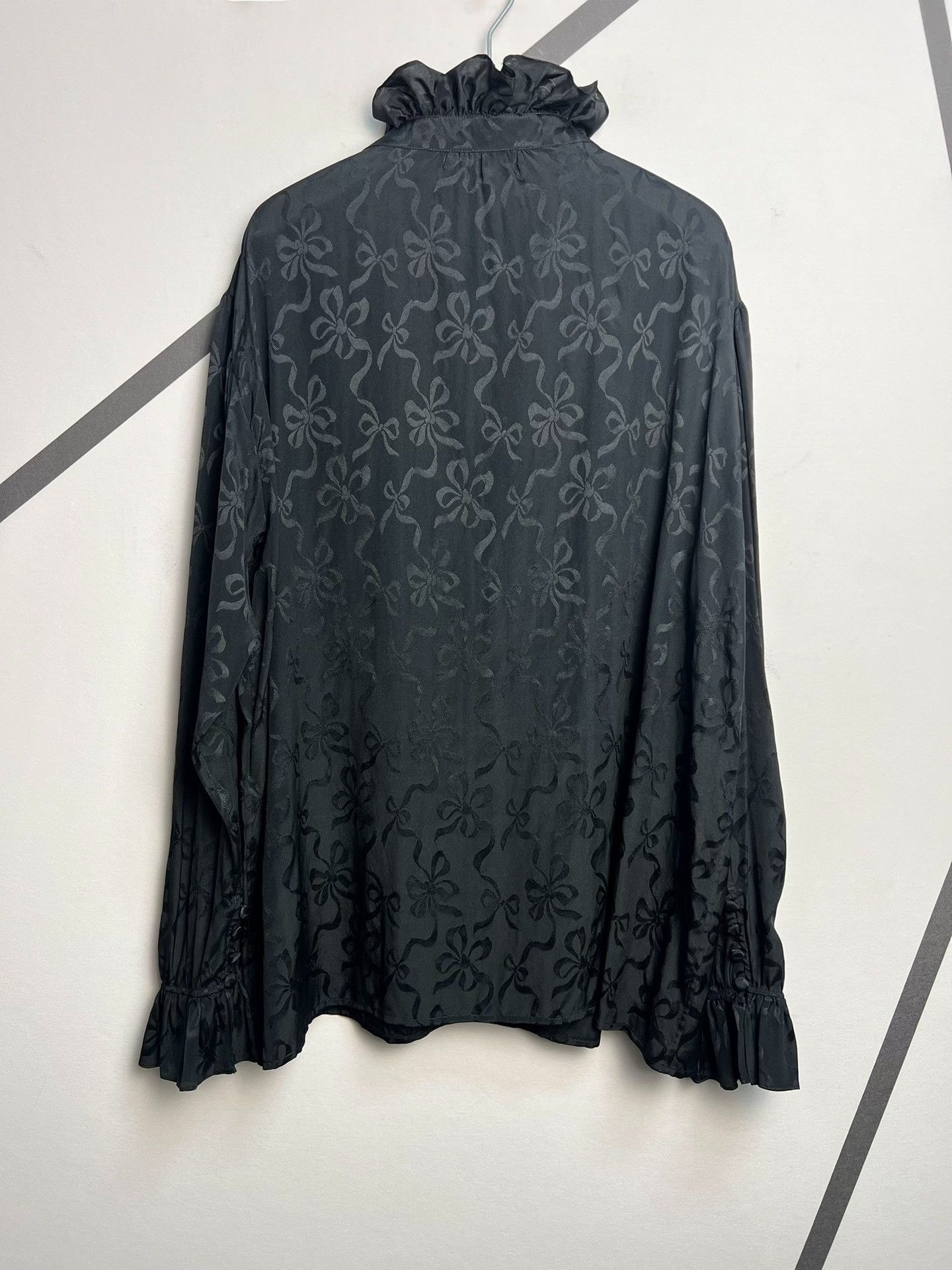 Saint Laurent Paris Saint Laurent SS22 Runway Floral Silk Shirt Size S / US 4 / IT 40 - 3 Thumbnail