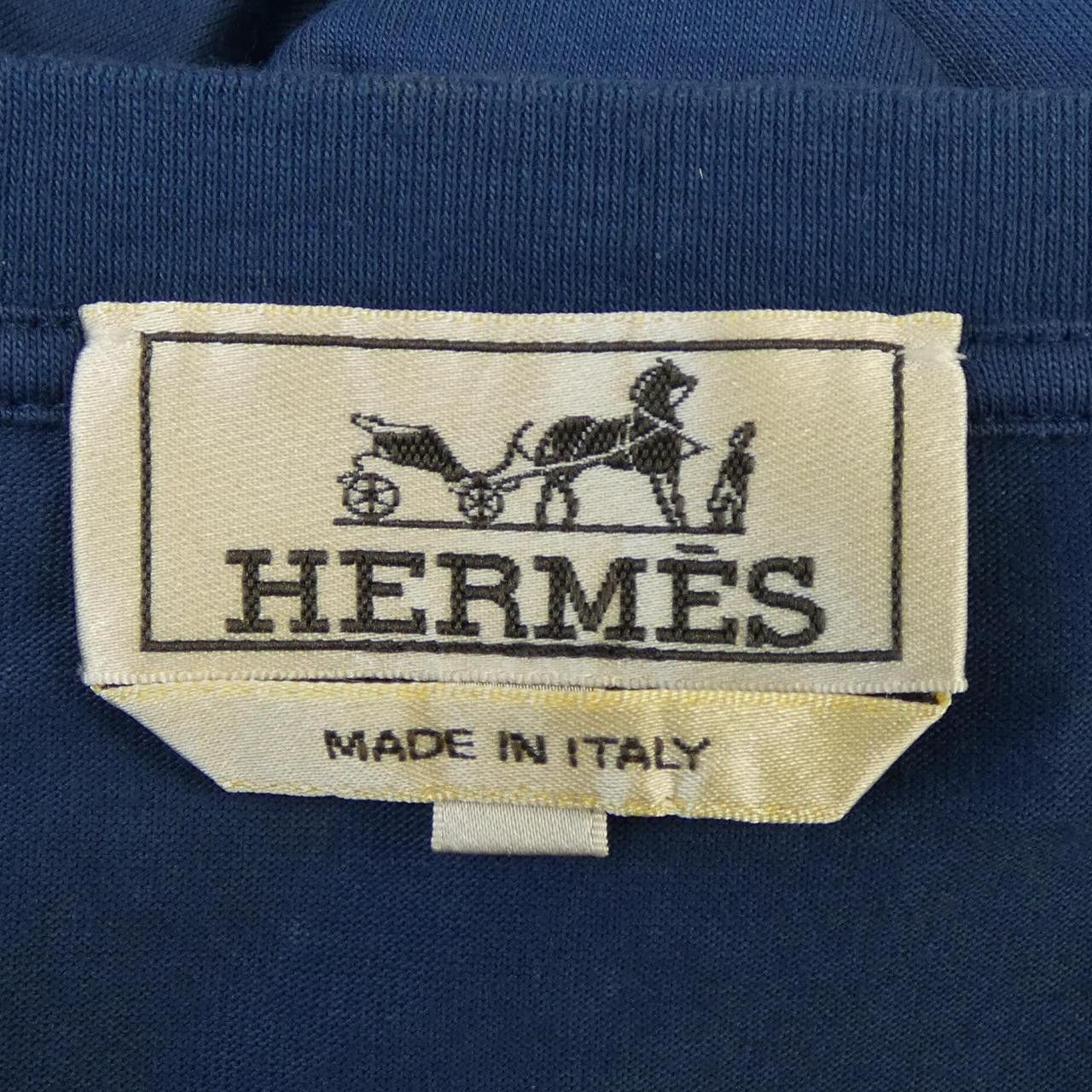 Hermes Hermes Hermes XL Cotton T Shirt Textile T-Shirts DUTY FREE for USA Size ONE SIZE - 4 Thumbnail