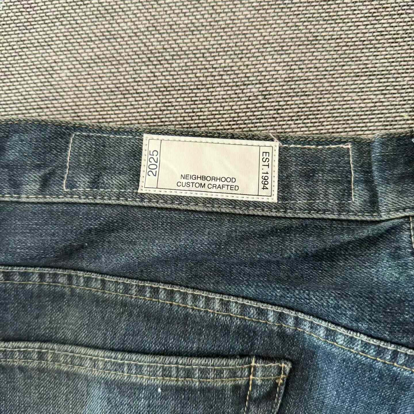 Neighborhood Neighborhood 25ss Basic Washed Jeans Size US 37 - 7 Thumbnail